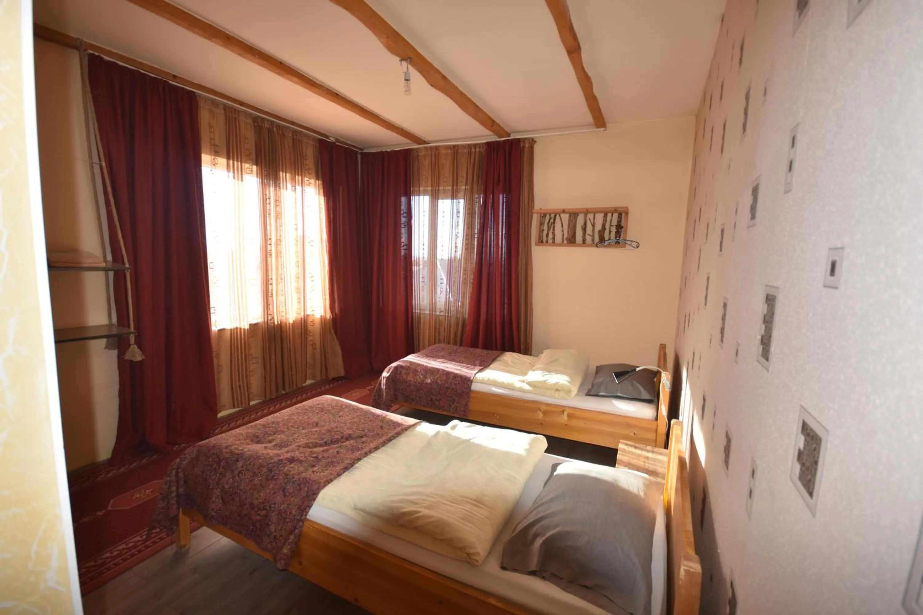 Bedroom, Bed in Riverside Karakol