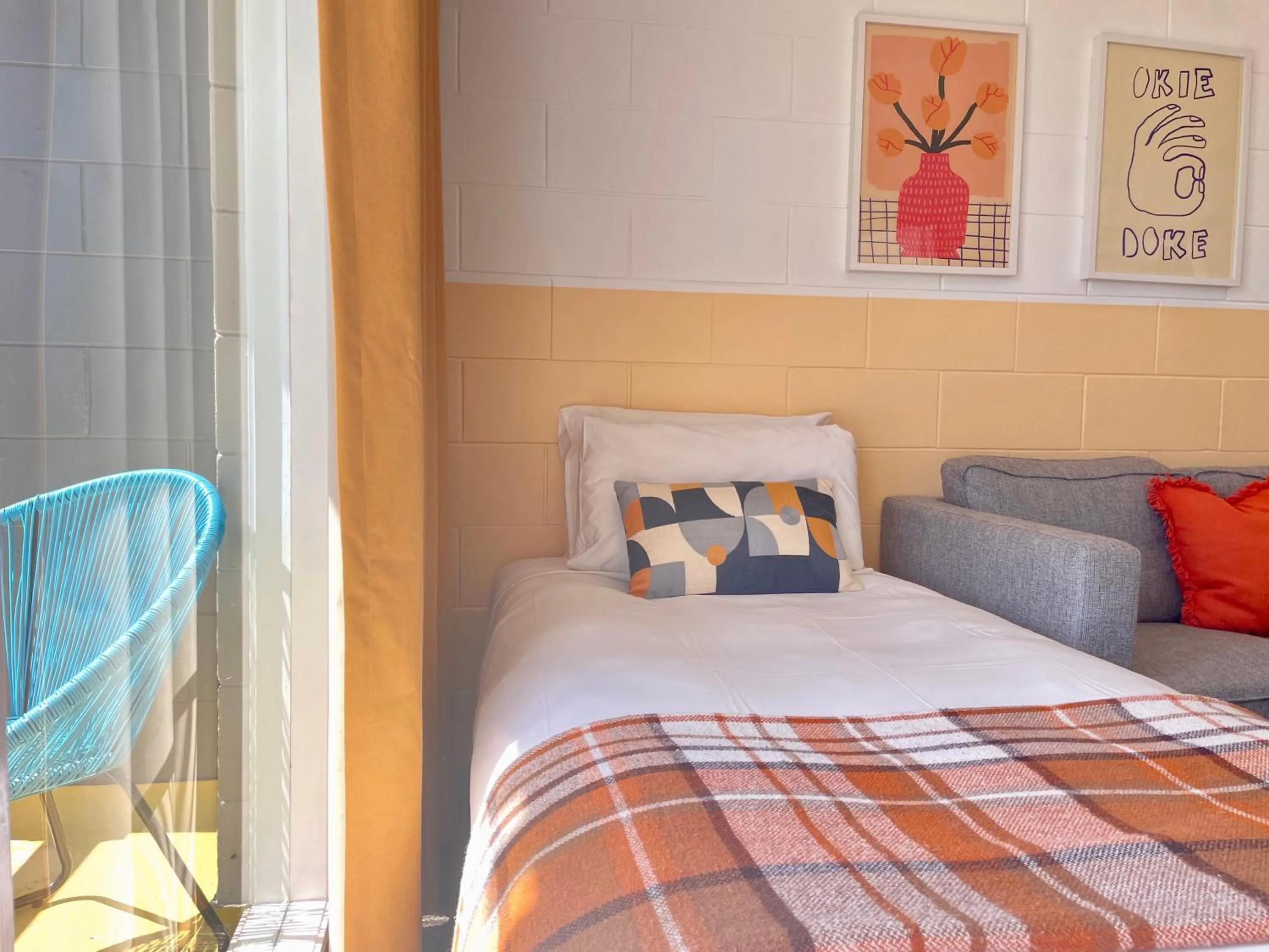 Bed in Mount Eden Motel