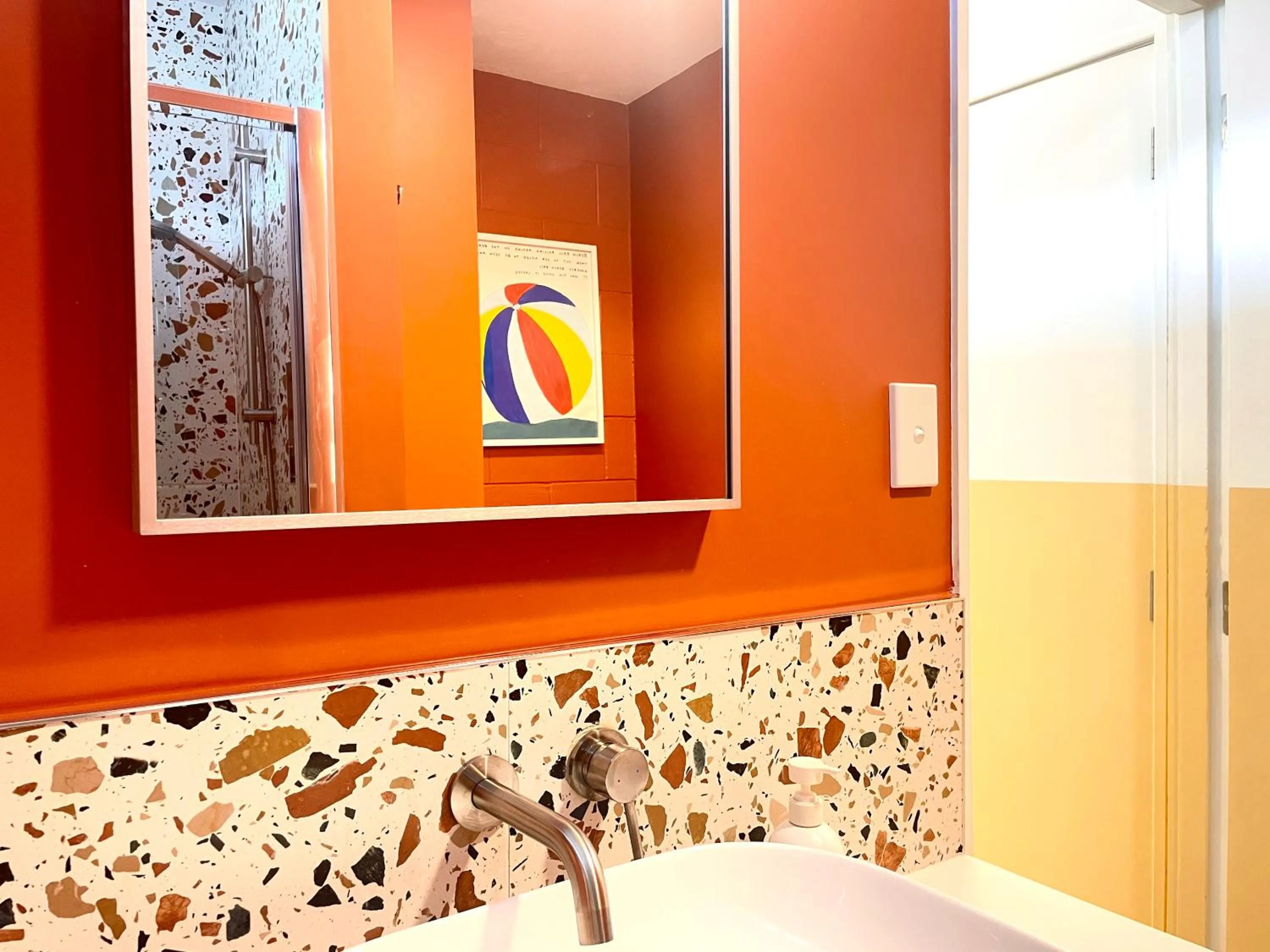 Bathroom in Mount Eden Motel