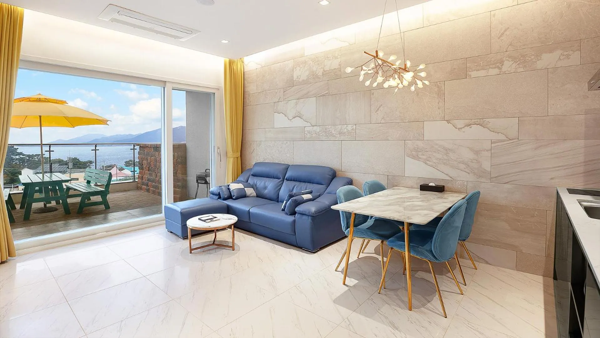 Living room in Ganghwa Elijah Resort