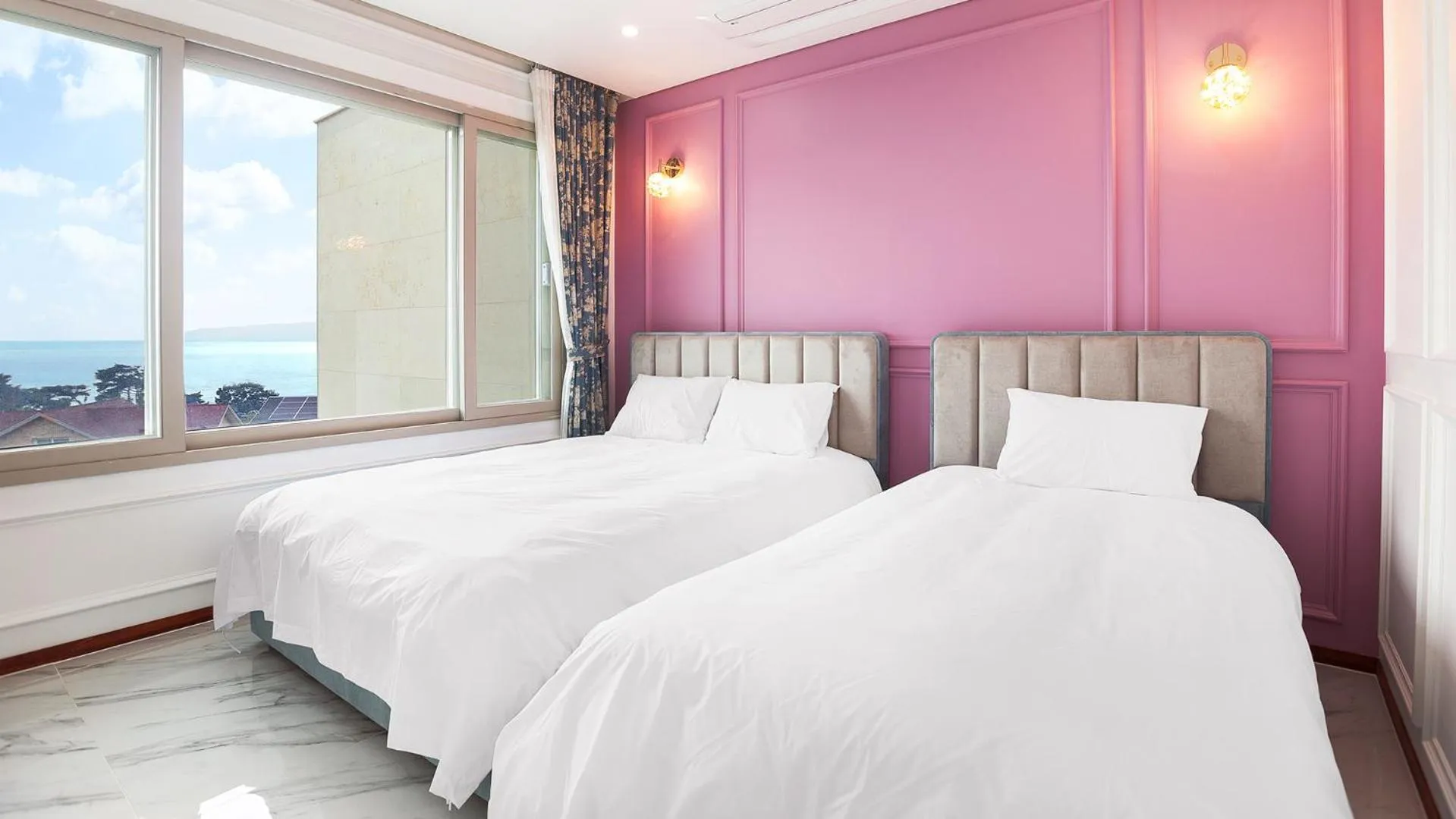 Bed in Ganghwa Elijah Resort