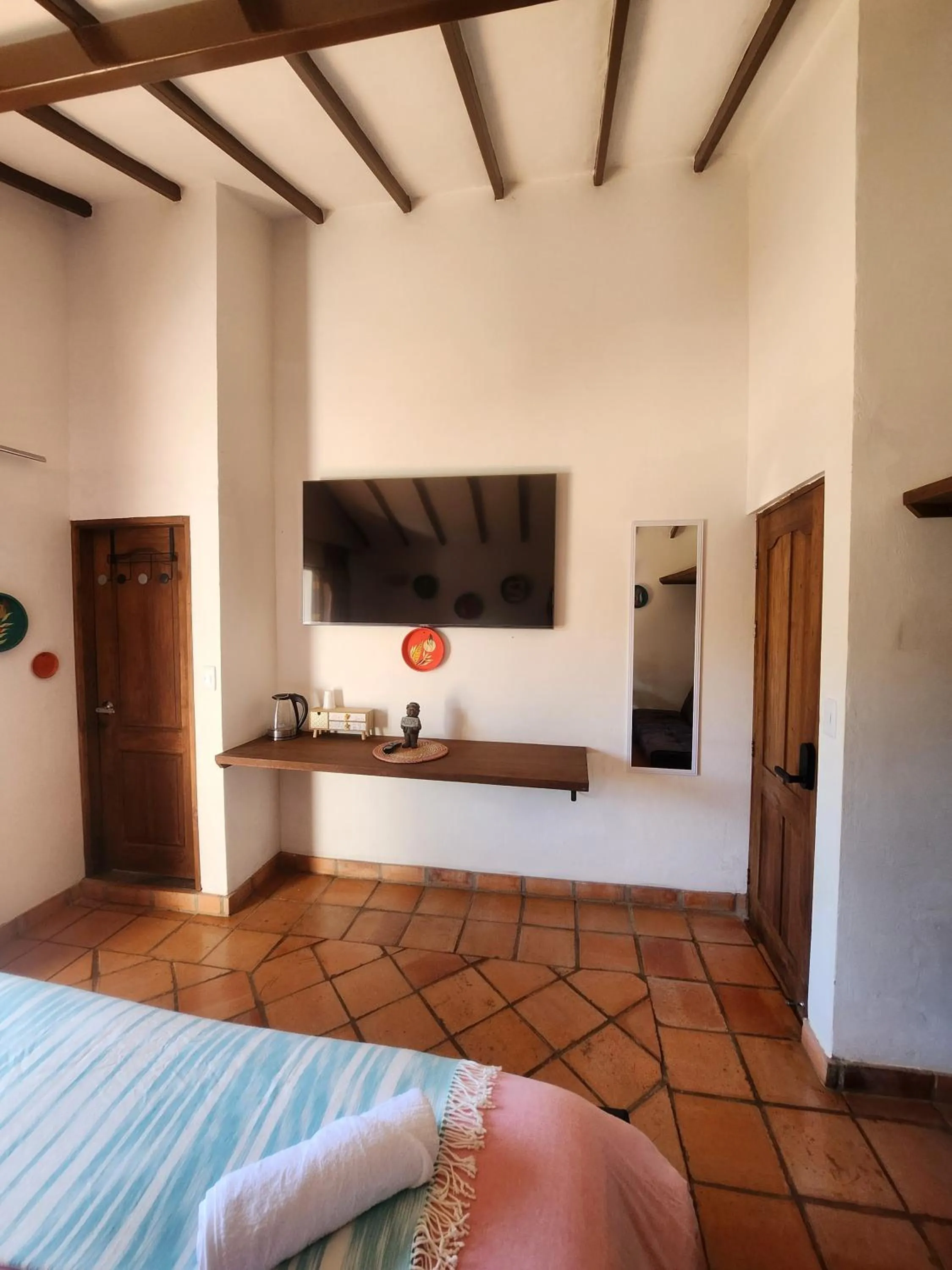 Bed in Hotel Ficus Villa de Leyva