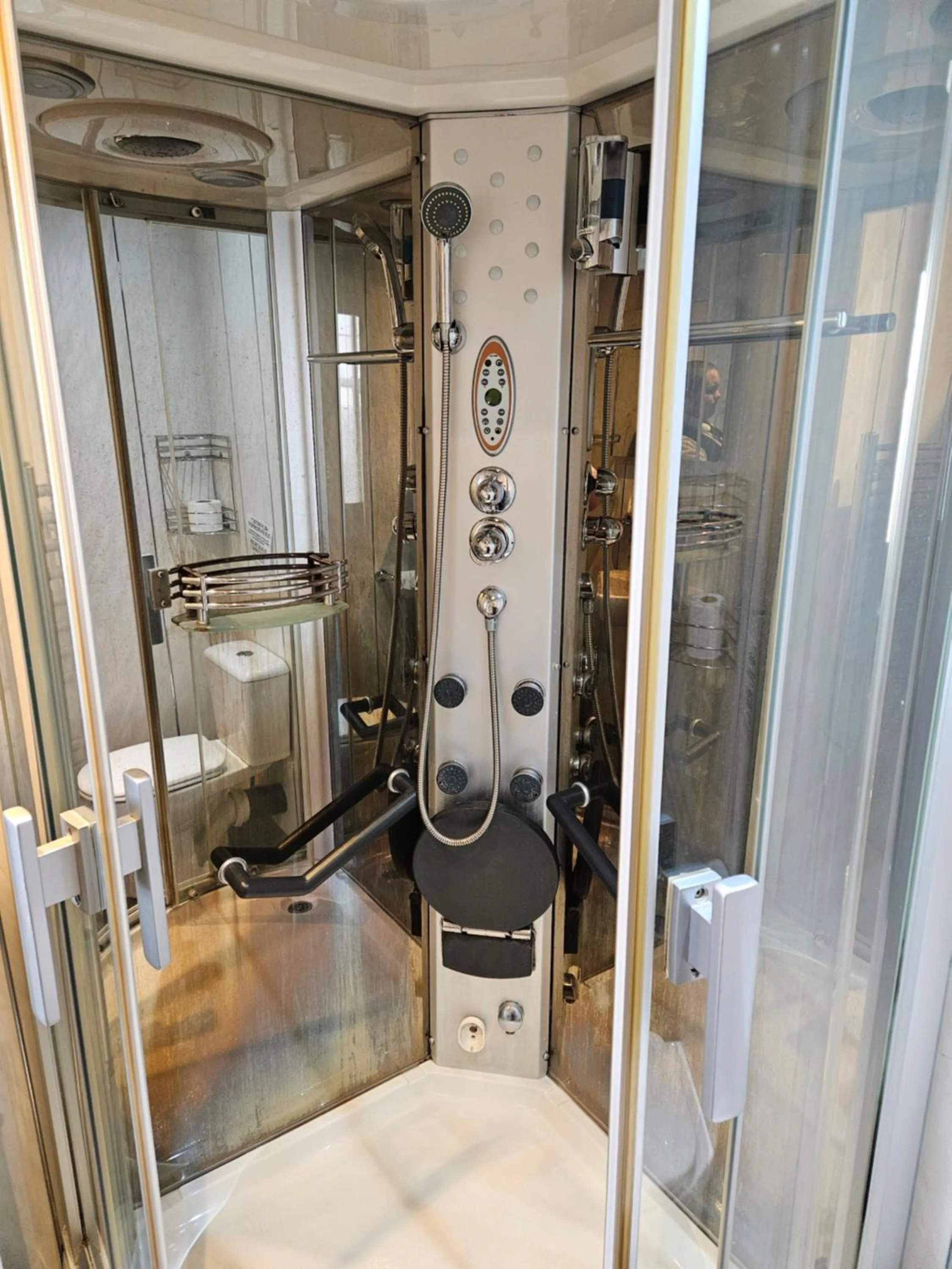 Shower in The President Hotel