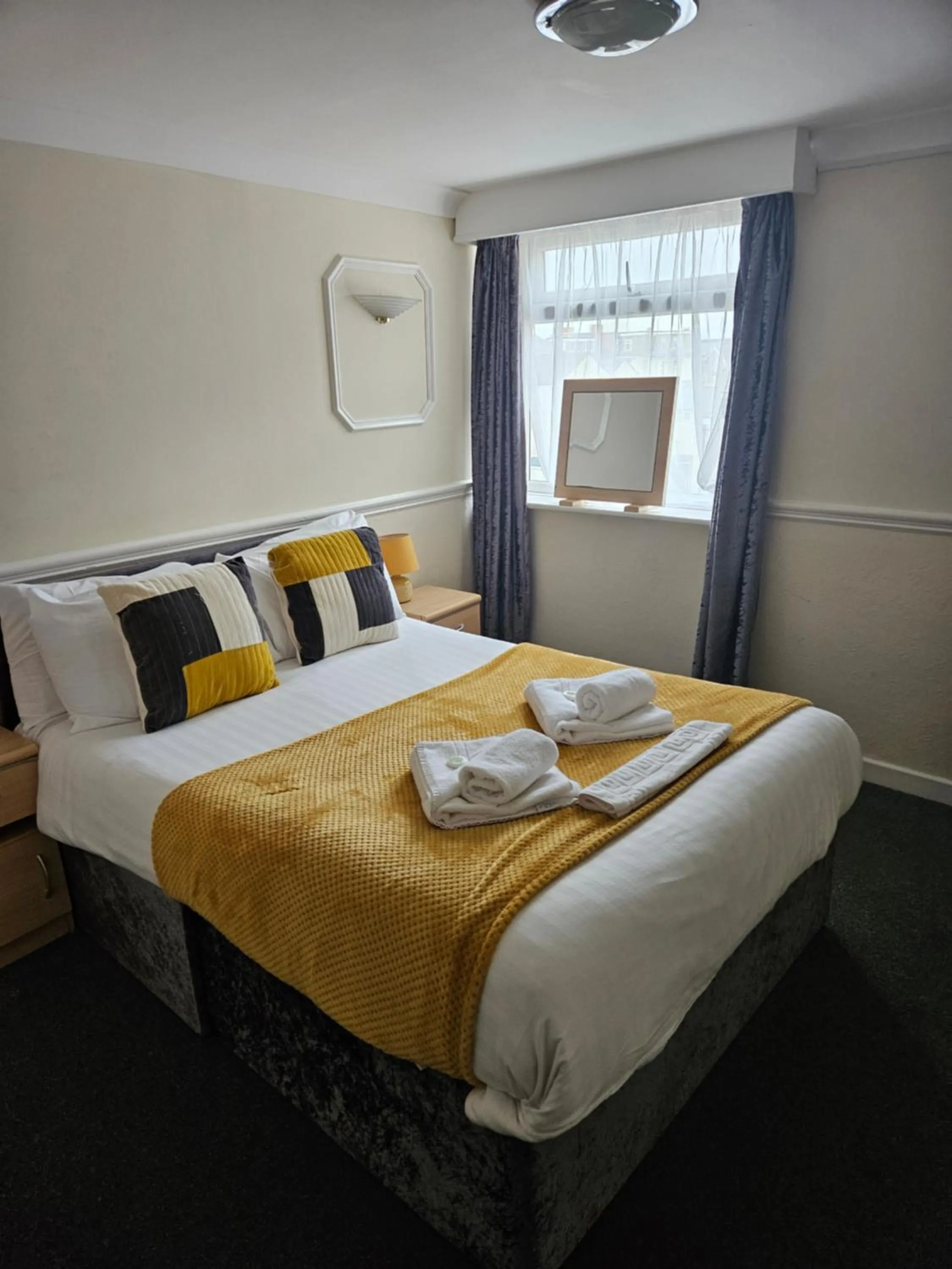 Bed in The President Hotel