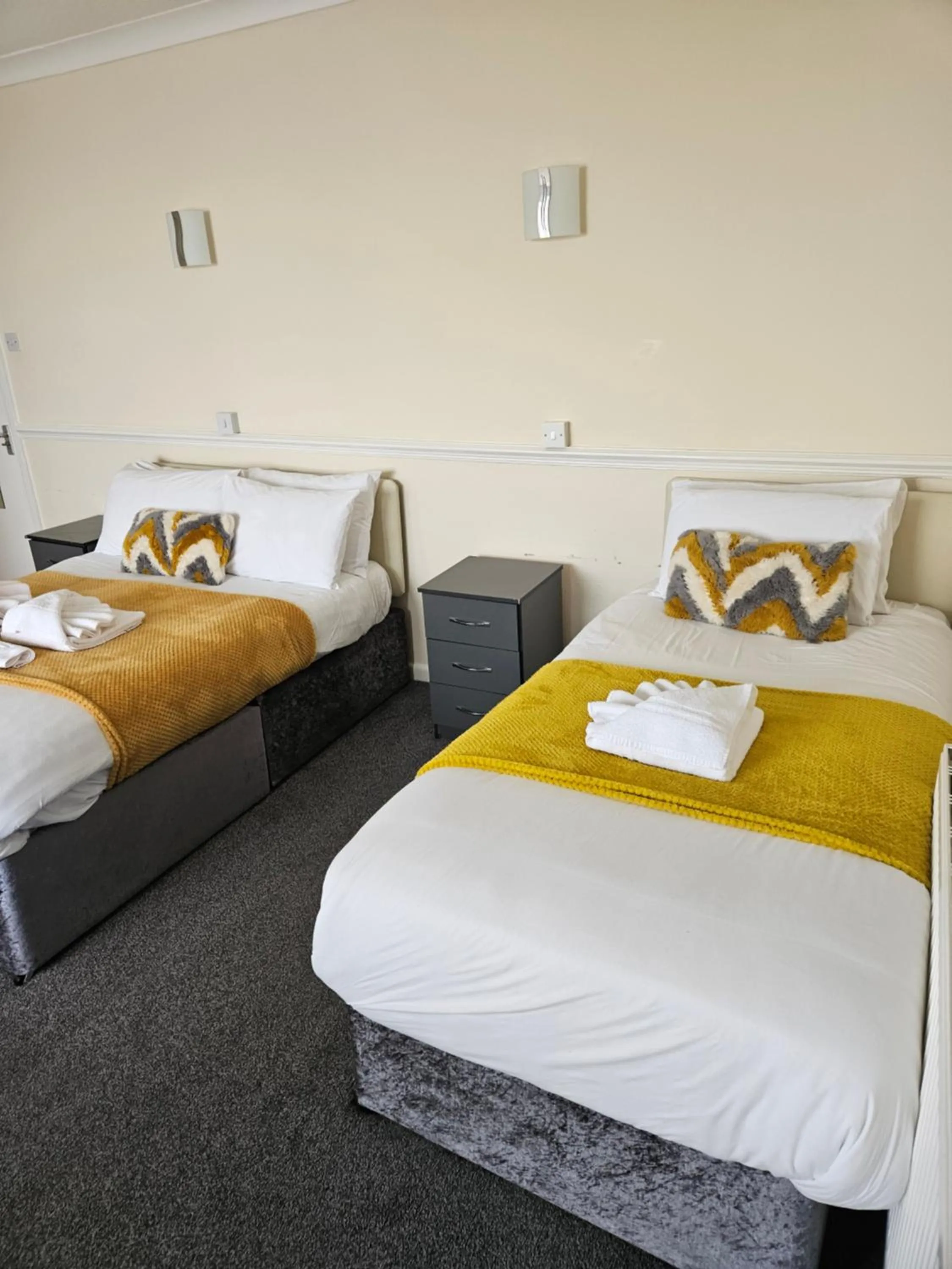 Bed in The President Hotel