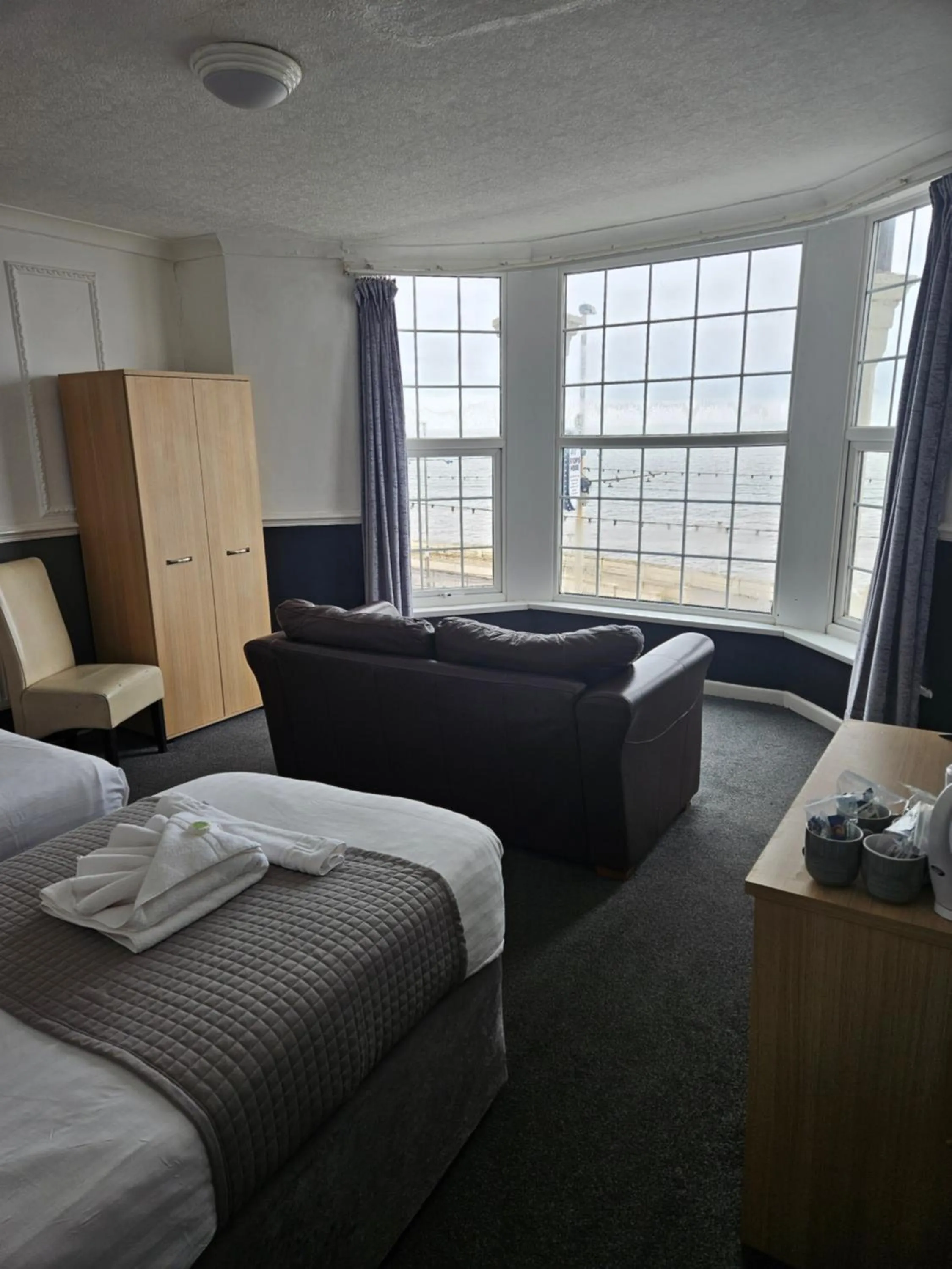 Bed in The President Hotel