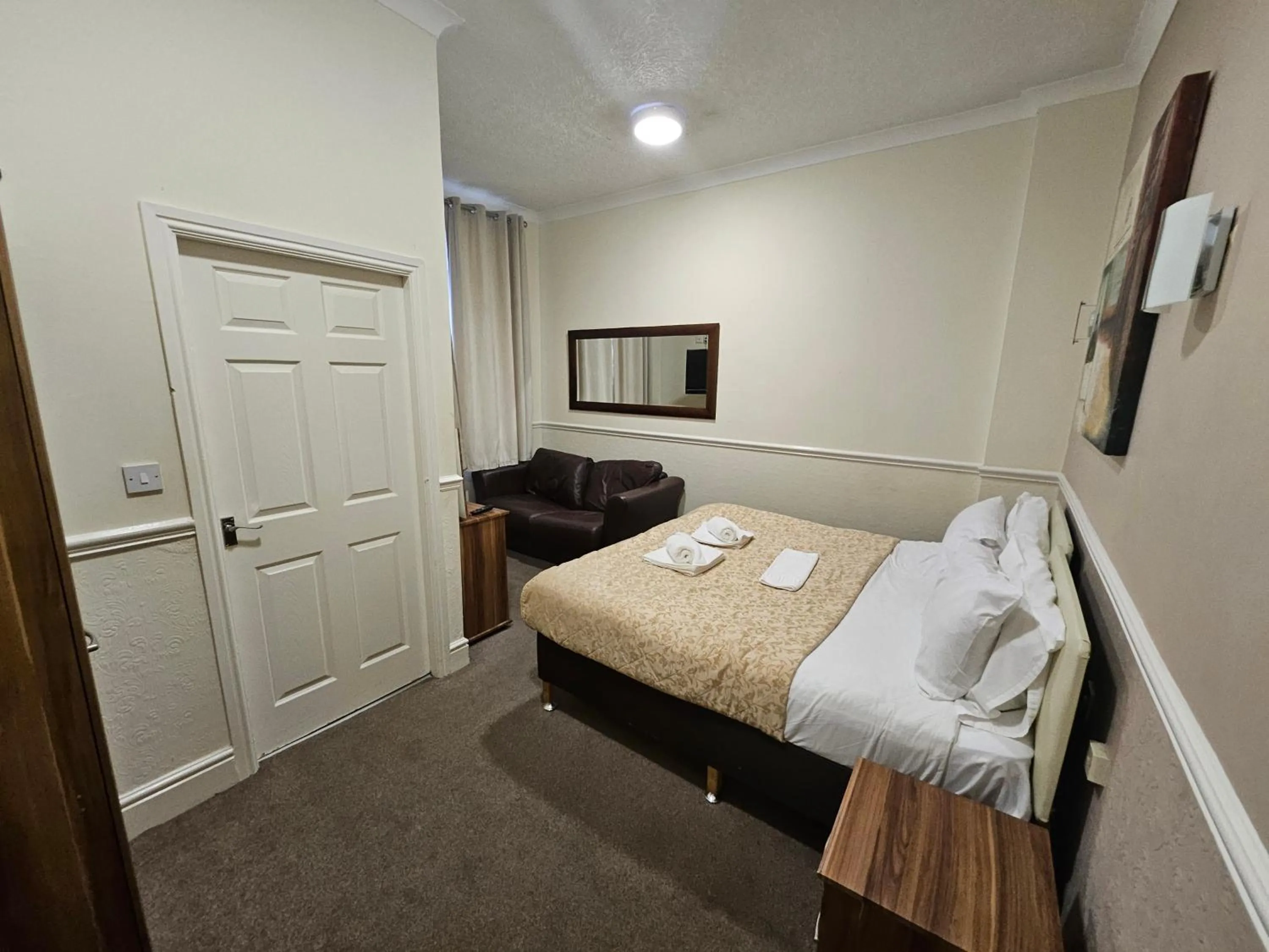 Bed in The President Hotel