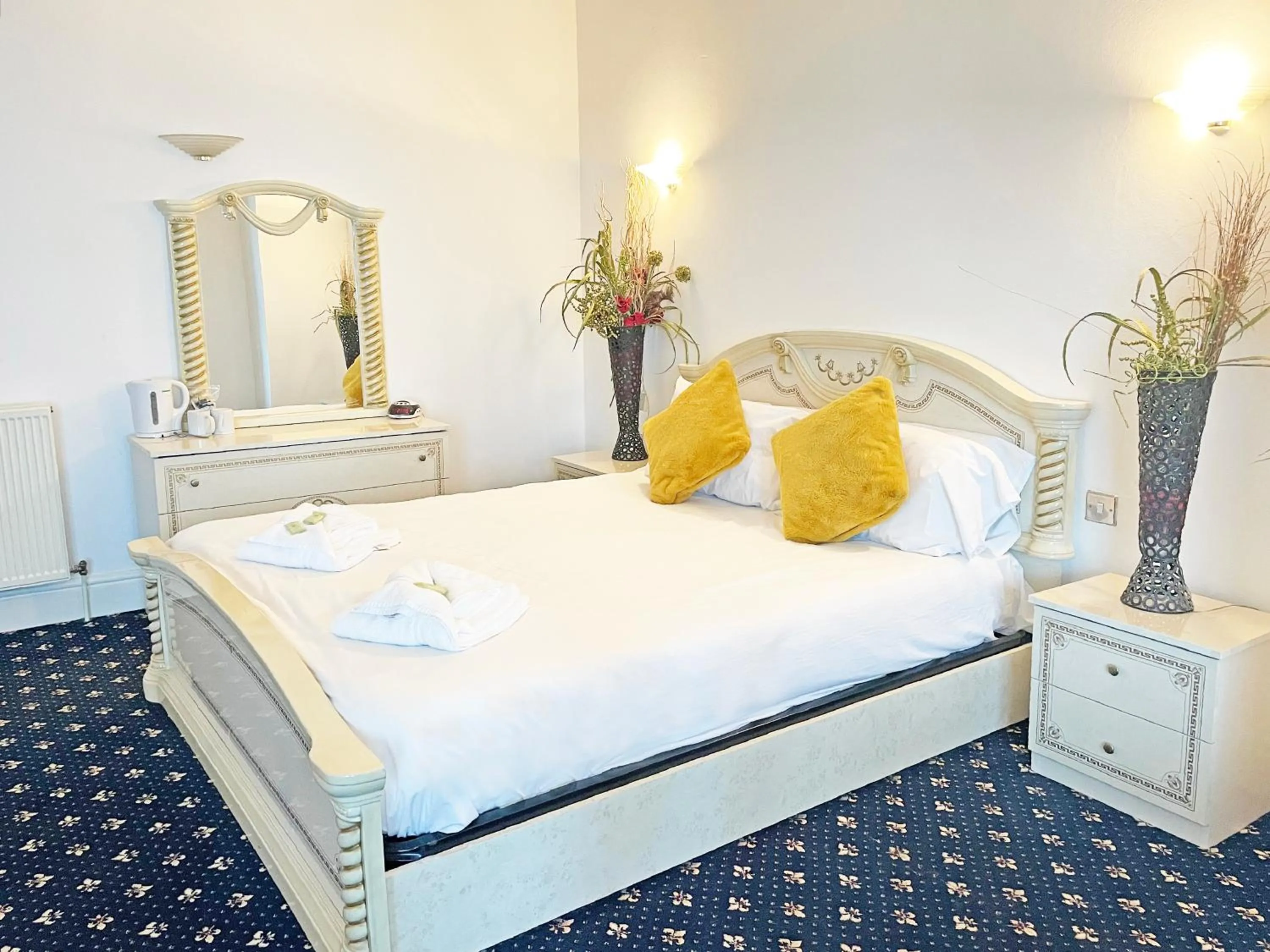 Bed in The President Hotel