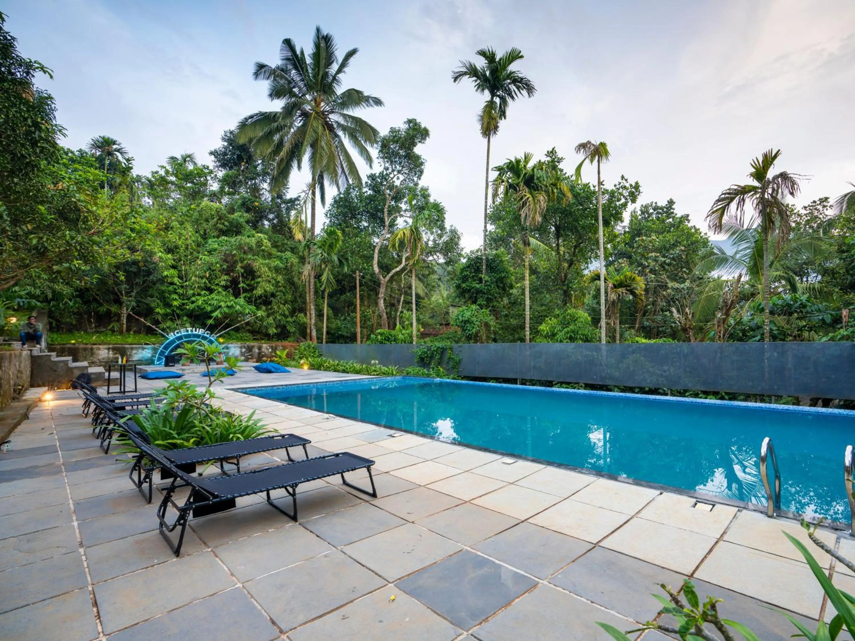 Swimming pool in The Hosteller Wayanad, Vythiri