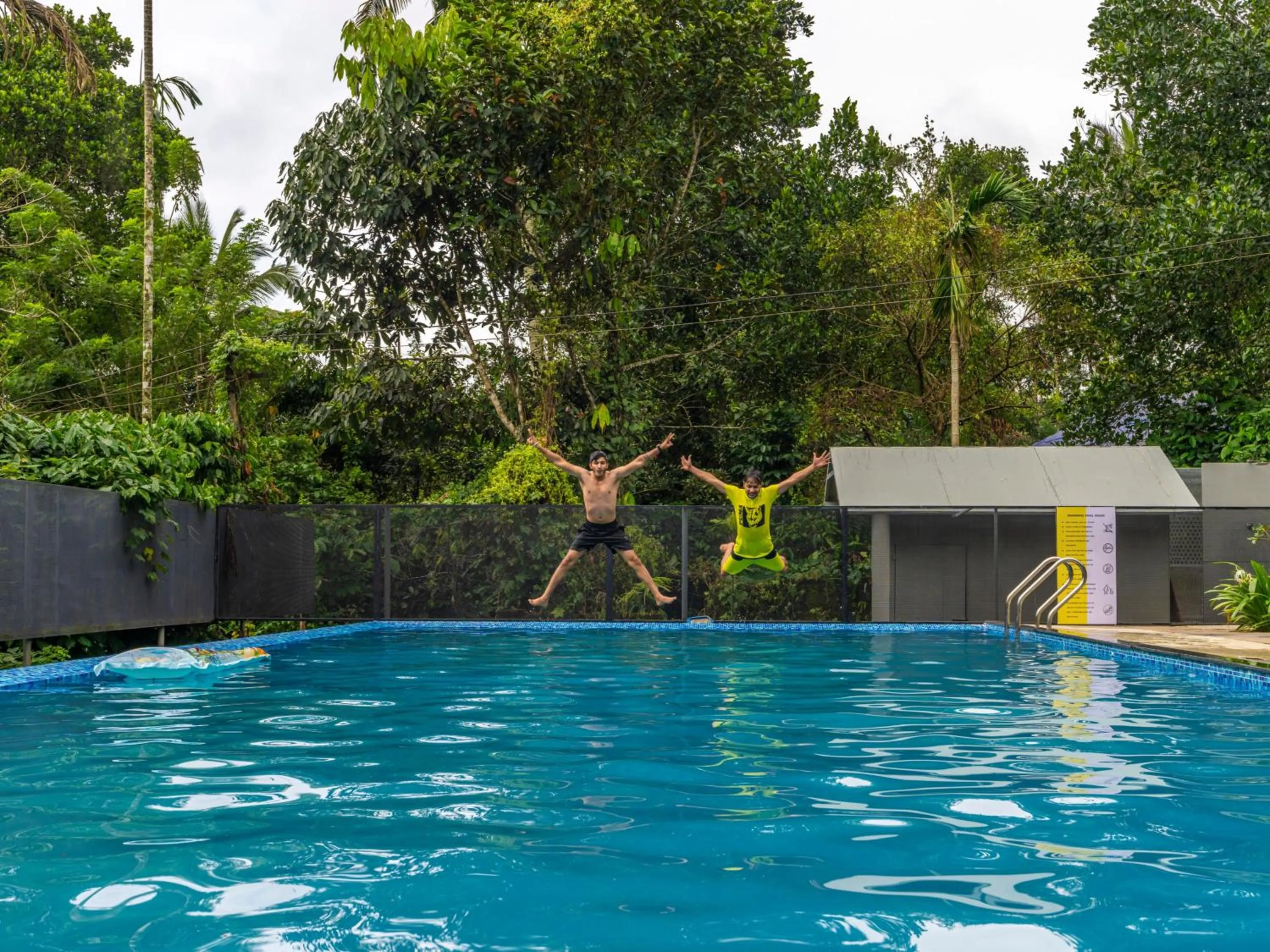 Swimming pool in The Hosteller Wayanad, Vythiri