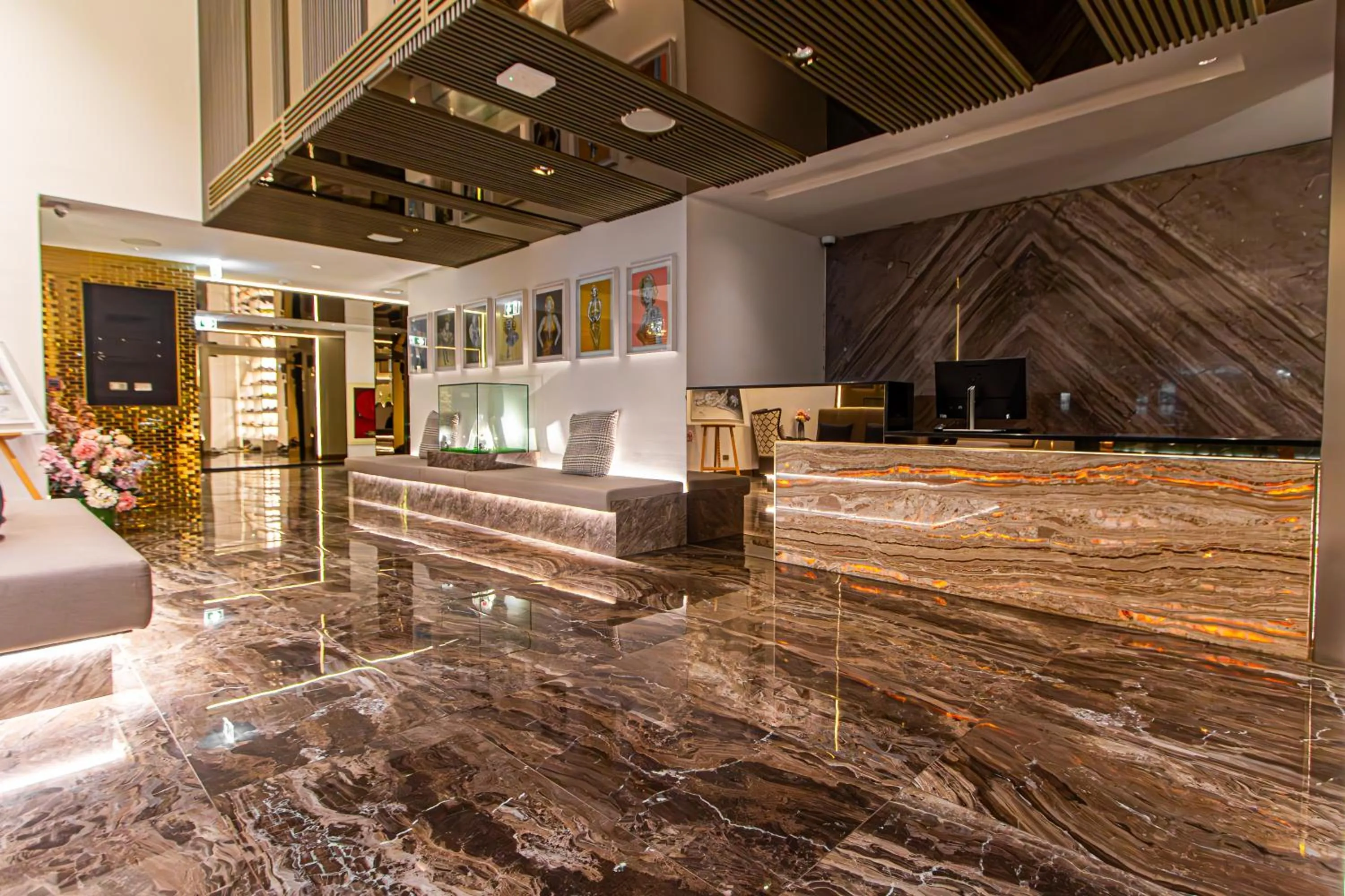 Lobby or reception in Frame Hotel Bangkok