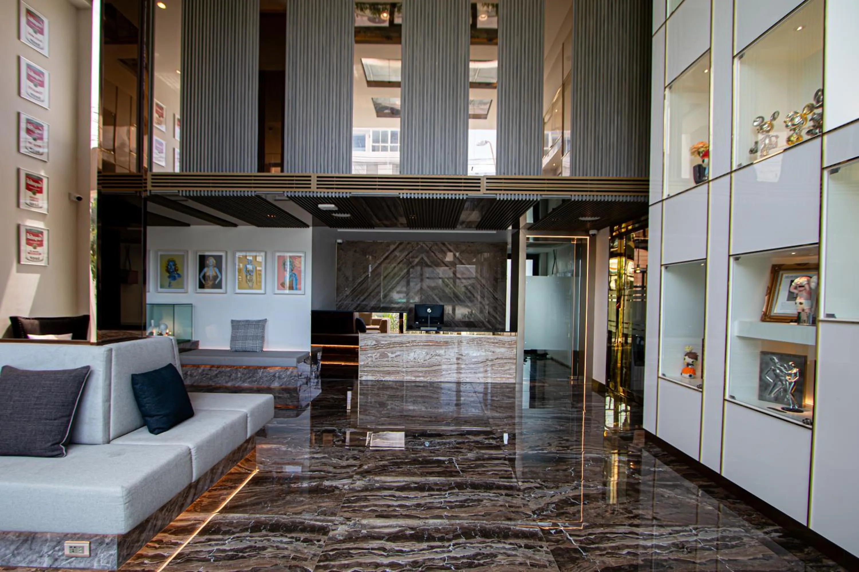 Lobby or reception in Frame Hotel Bangkok