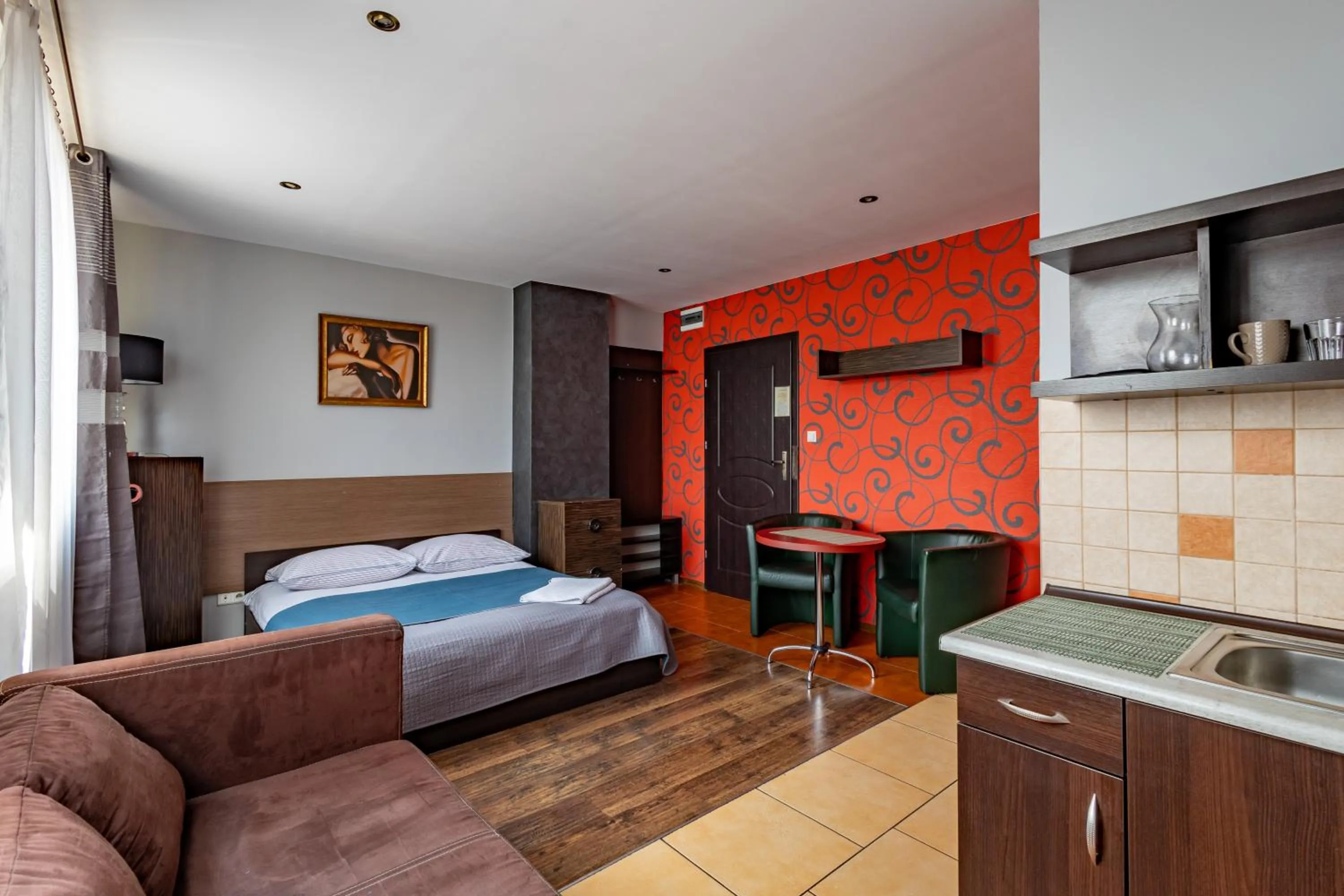 Bed in Apartamenty Komfort