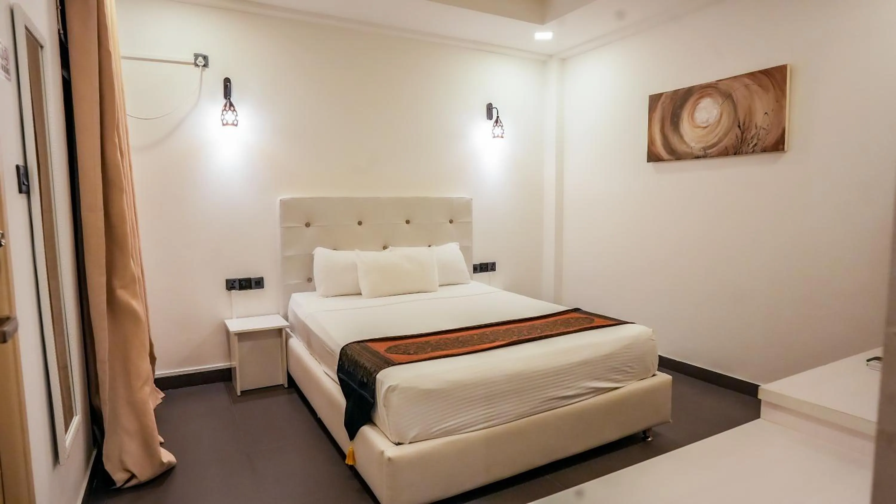 Bedroom, Bed in Silver Oasis Maldives