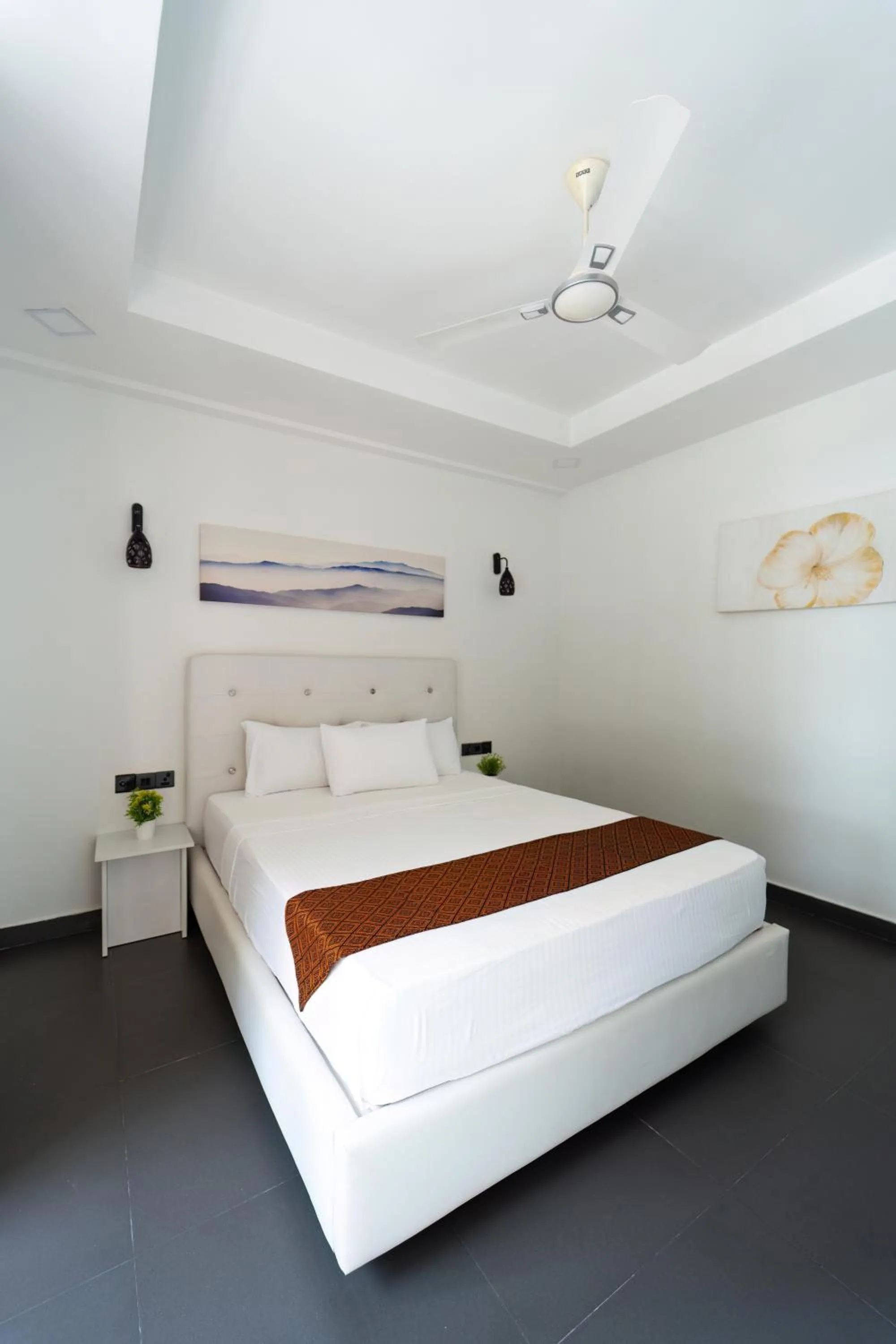 Bed in Silver Oasis Maldives