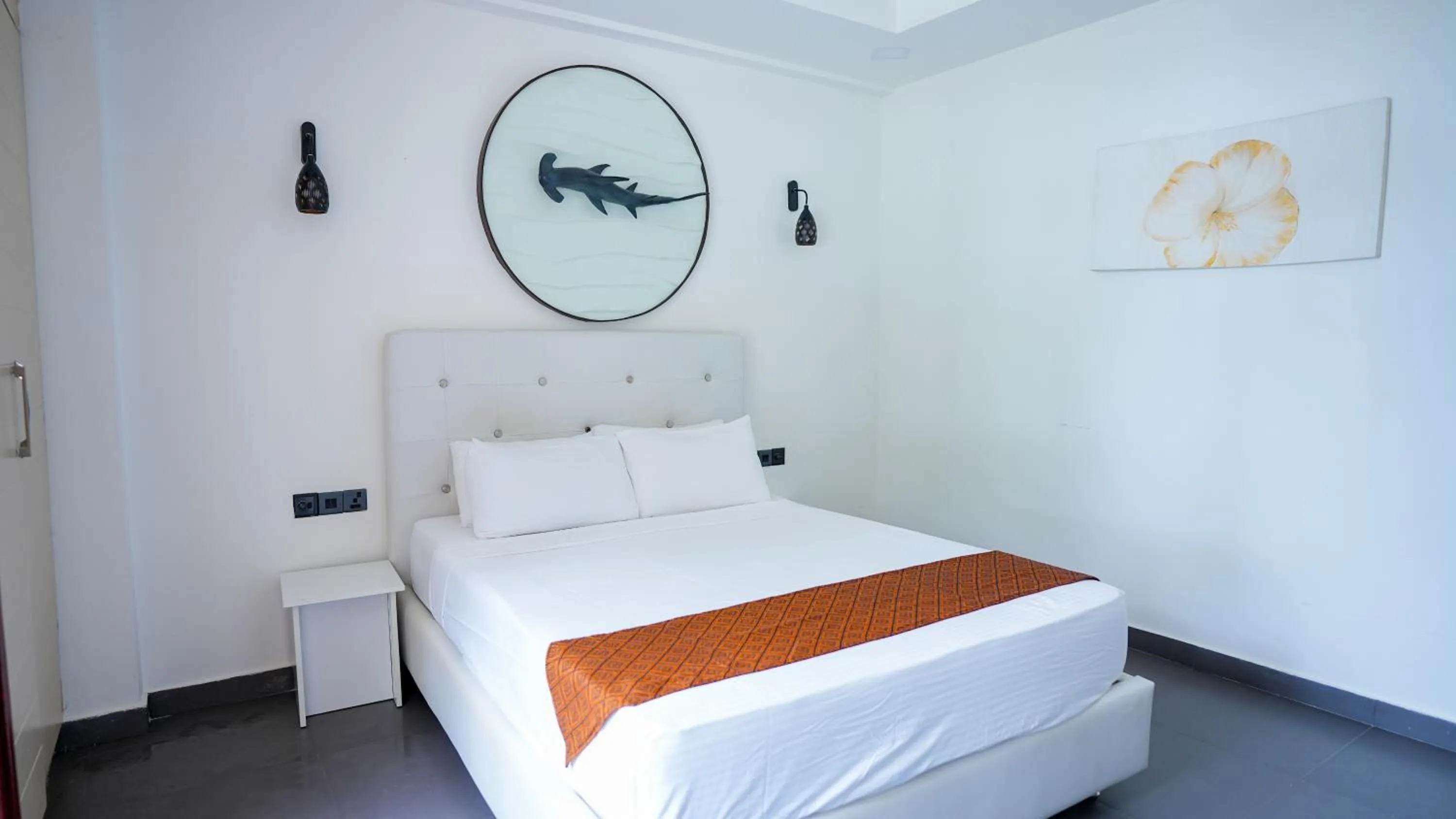 Bedroom, Bed in Silver Oasis Maldives