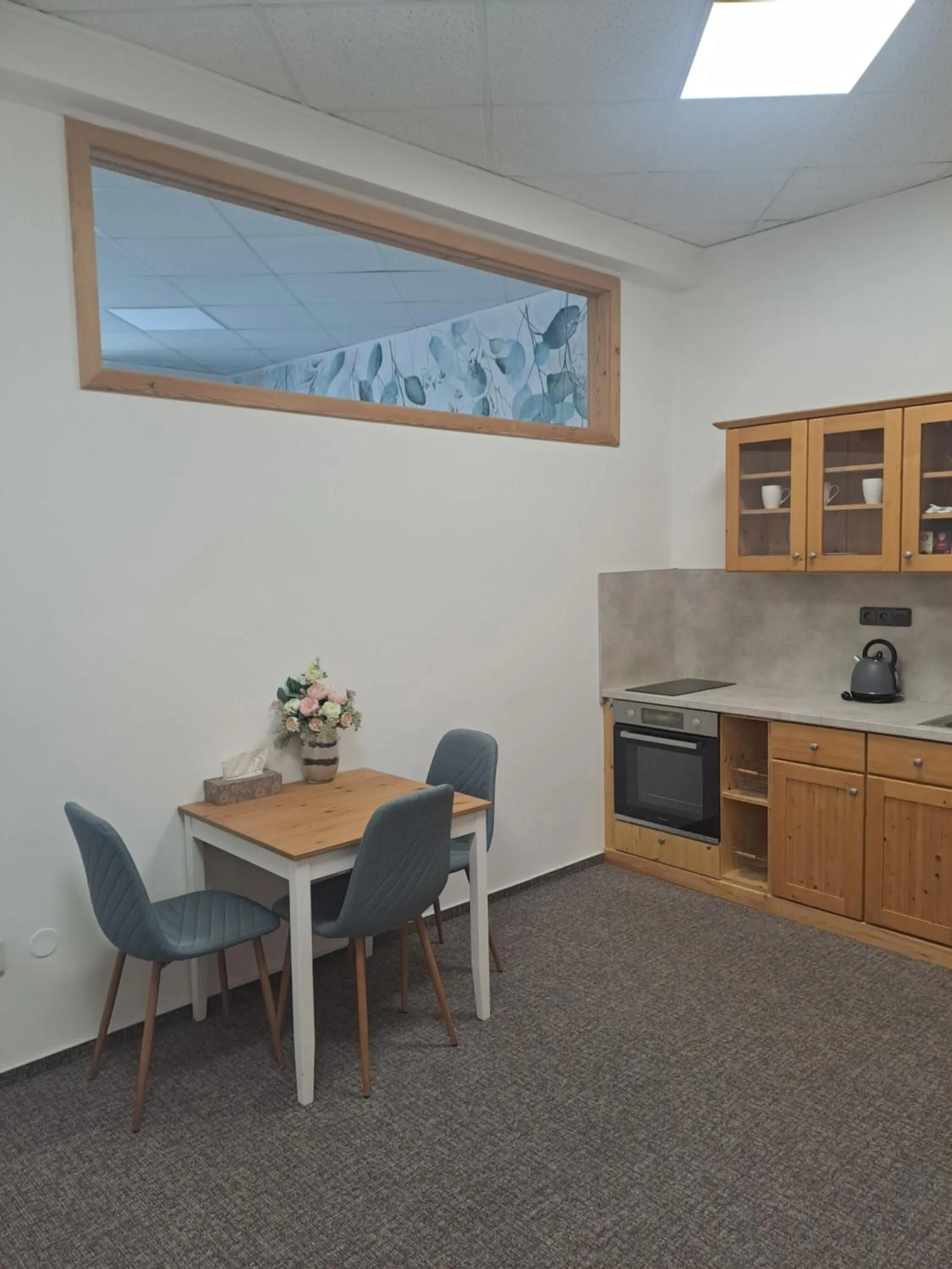 Kitchen or kitchenette in Apartmány Štěpánkova 85