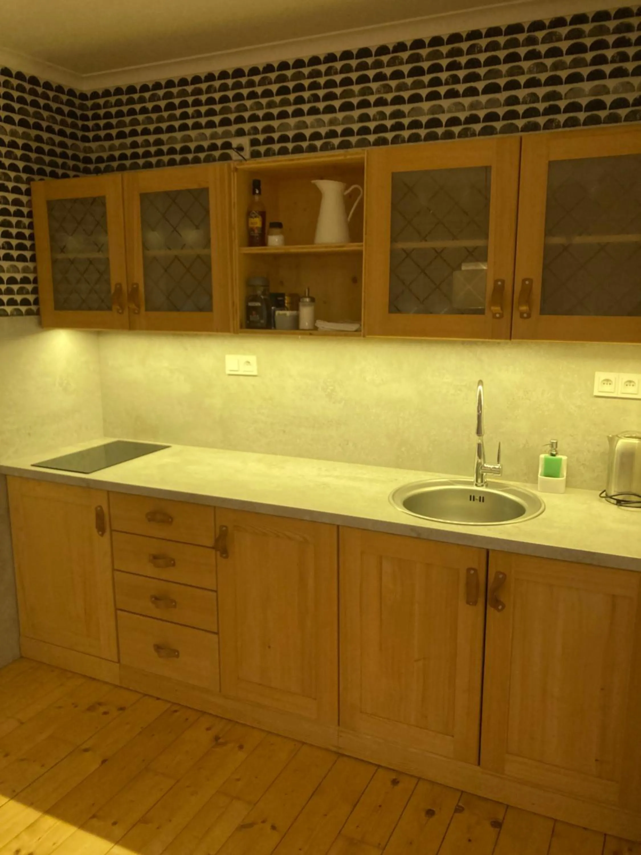 Kitchen or kitchenette in Apartmány Štěpánkova 85