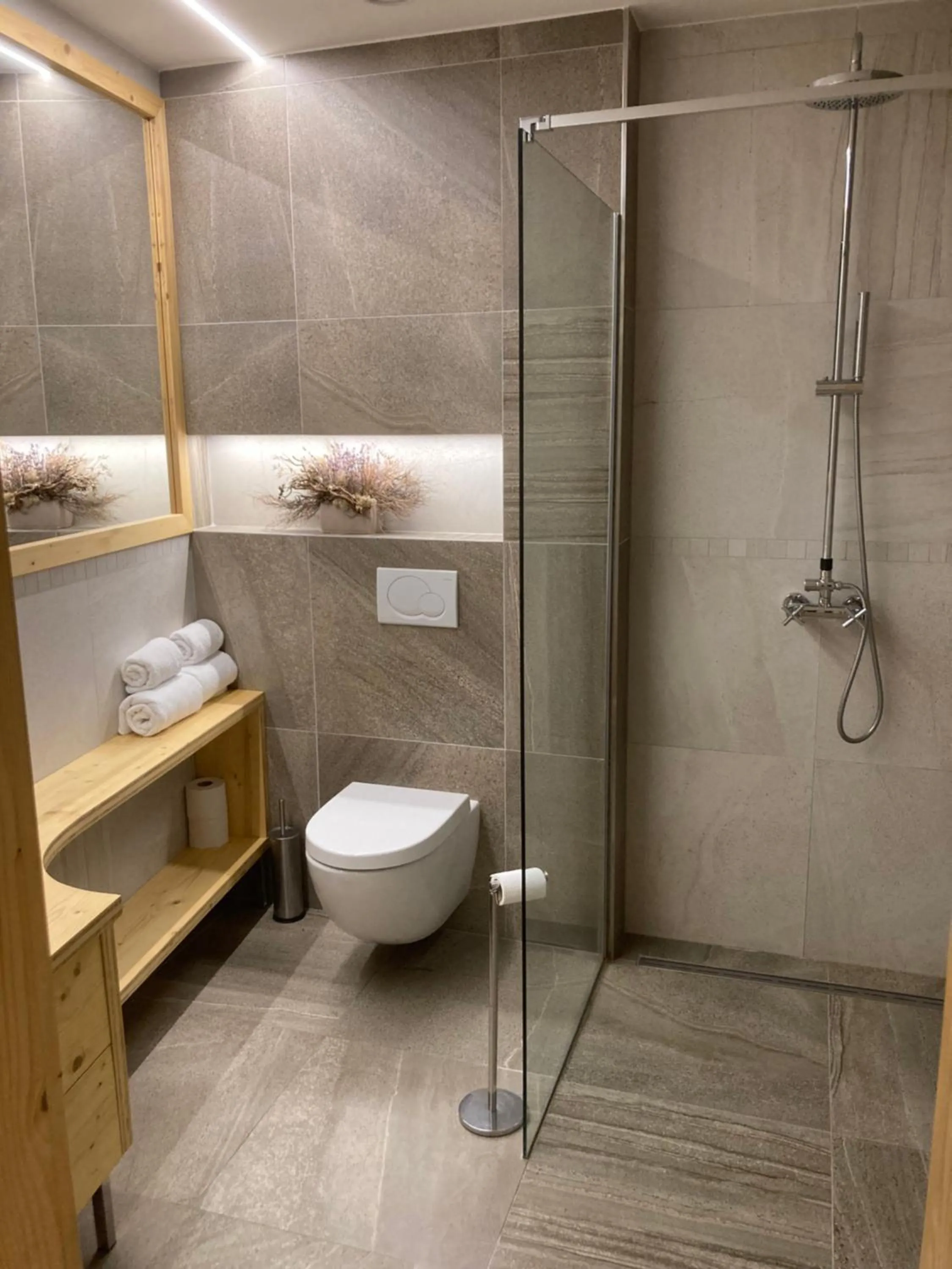Bathroom in Apartmány Štěpánkova 85