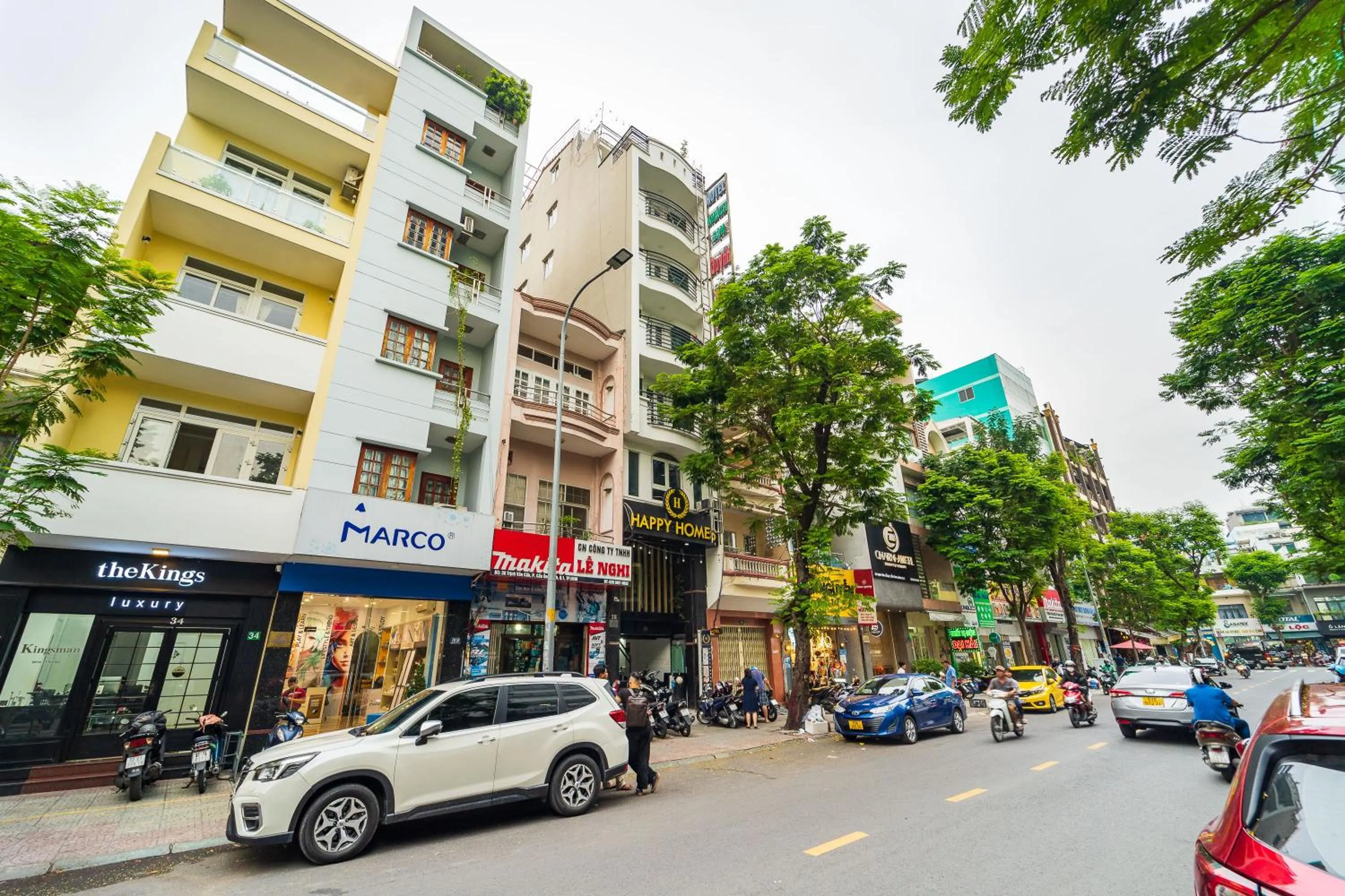 Property building in Happy Homes Ben Thanh Central