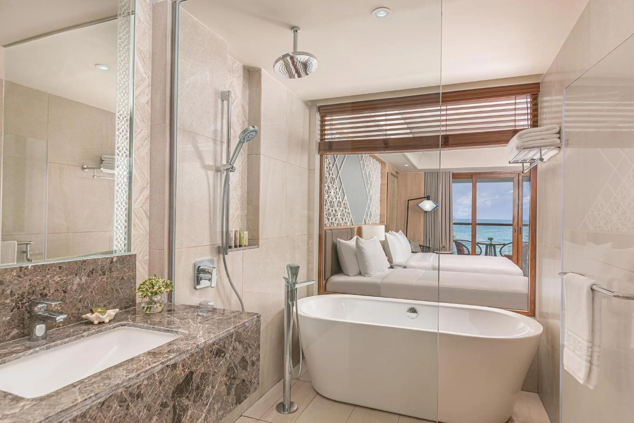 Bathroom in Henann Premier Coast Resort