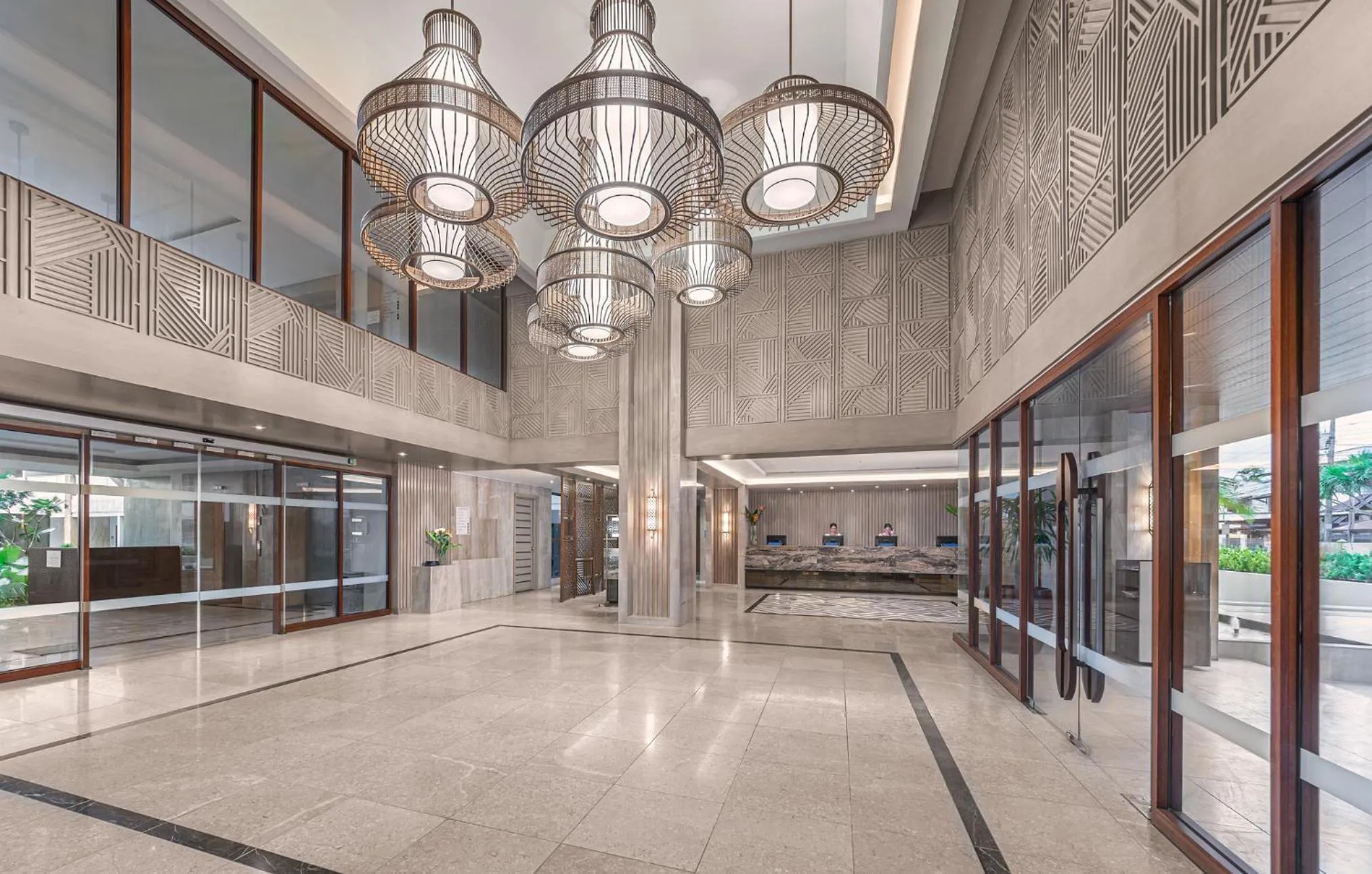 Lobby or reception in Henann Premier Coast Resort