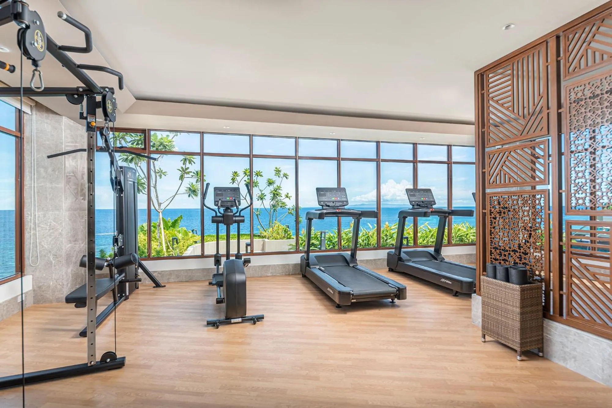 Fitness centre/facilities in Henann Premier Coast Resort