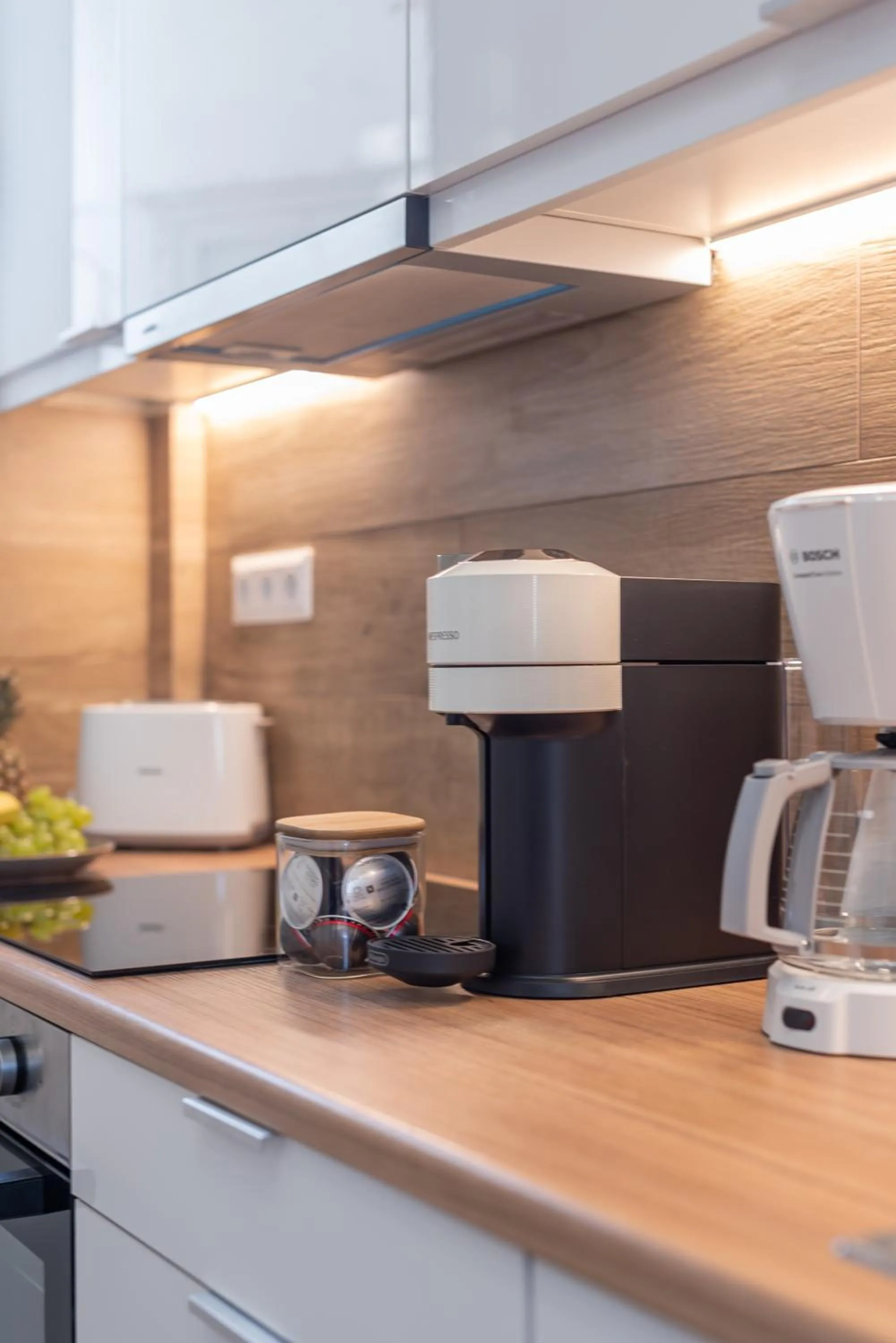Kitchen or kitchenette in Acropolis Divine Apartments