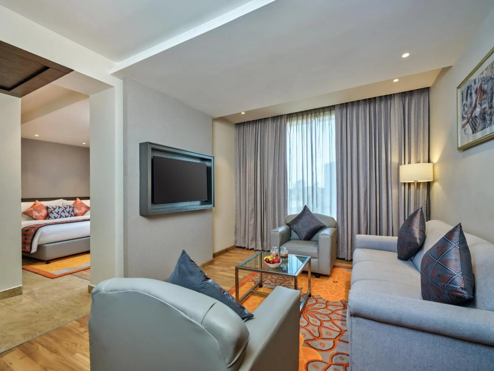 TV and multimedia, Bed in Fortune Inn Heritage Walk Amritsar - Member ITC Hotels' Group