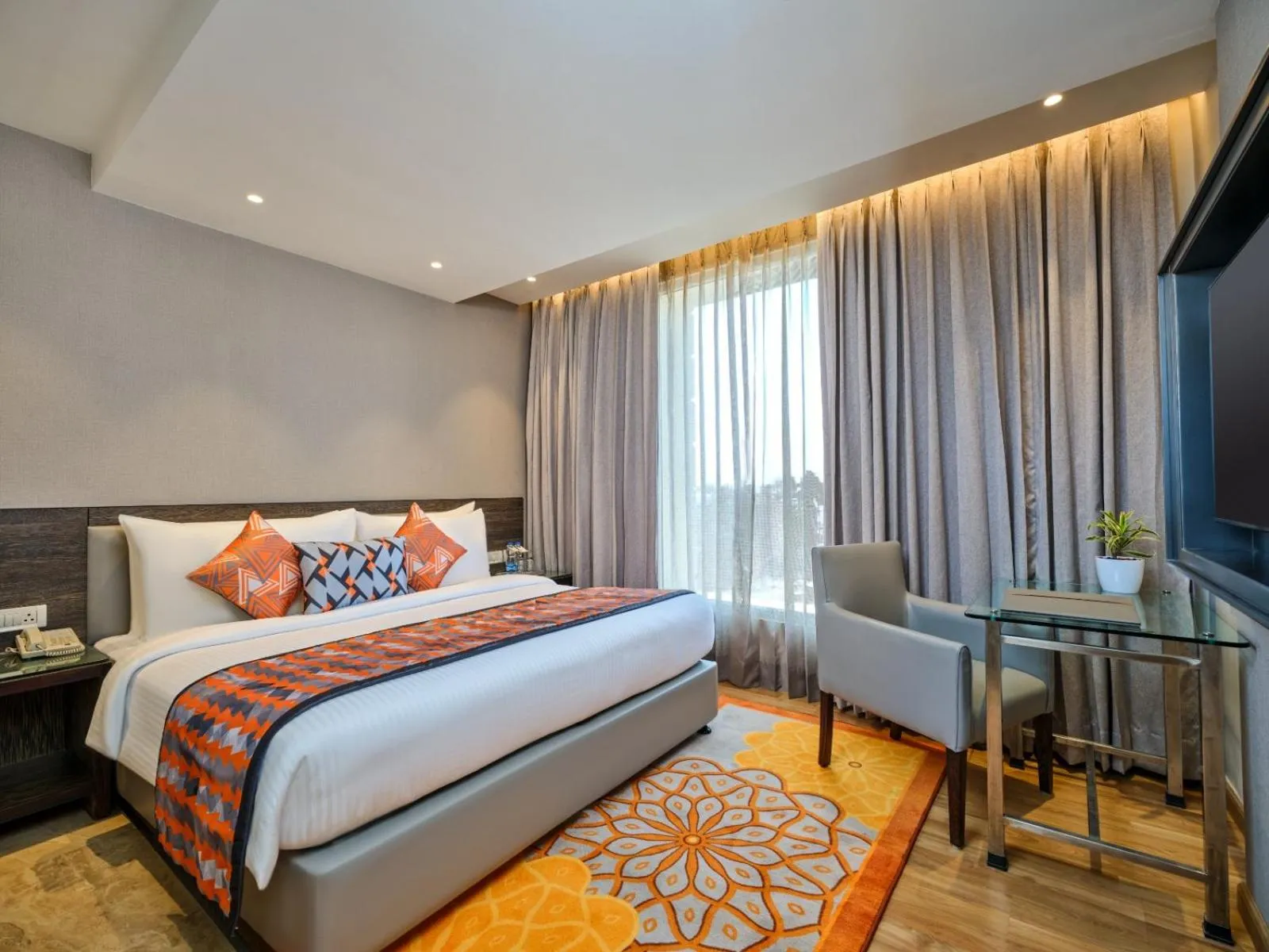 Bed in Fortune Inn Heritage Walk Amritsar - Member ITC Hotels' Group