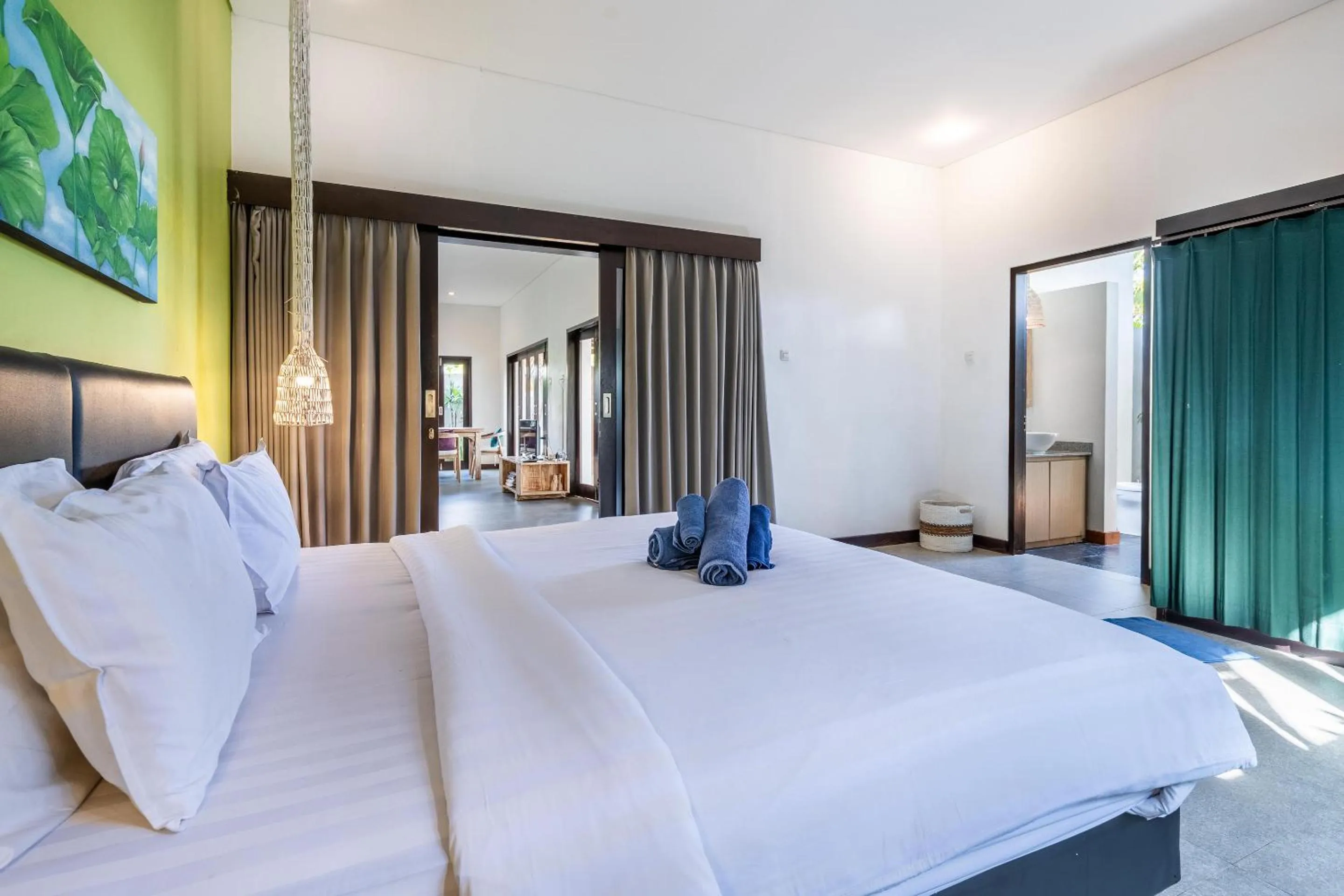 Bed in Ubud Residences 888 - Complex Private Villas with pools