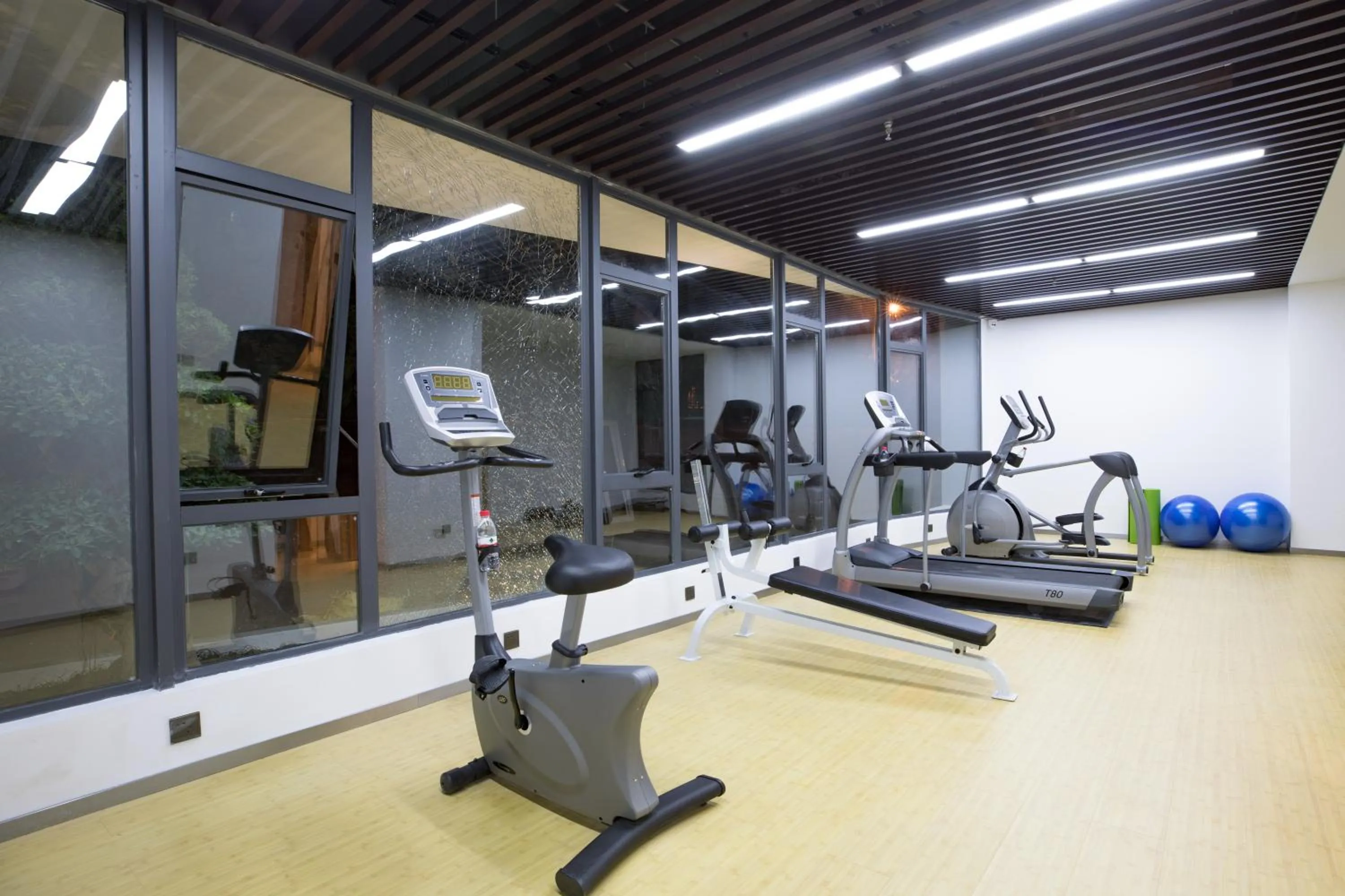 Fitness centre/facilities in Atour Hotel Xiamen Jimei University
