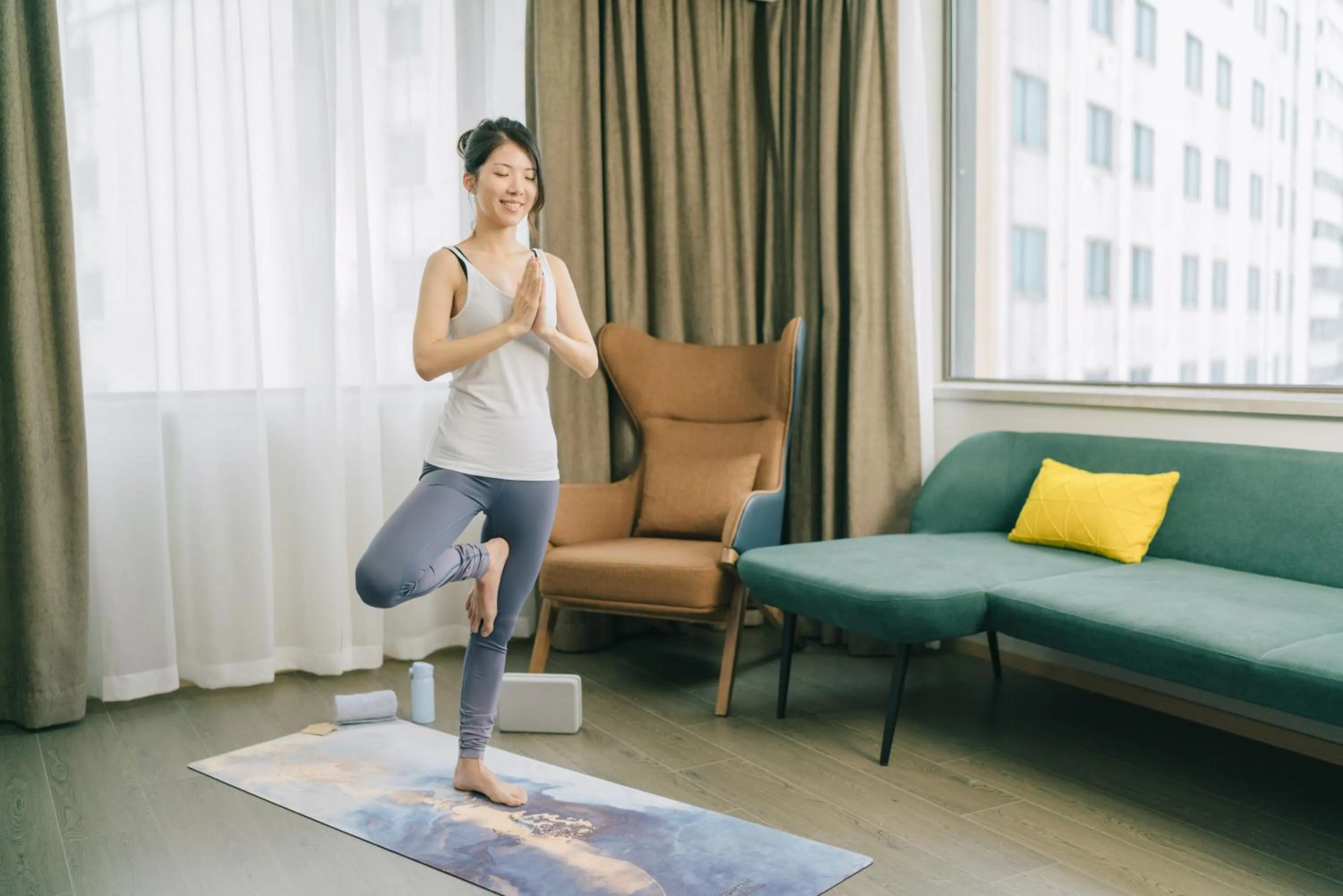 Seating area in Atour Hotel Gangding Metro Station Taikoo Hui Tianhe Guangzhou