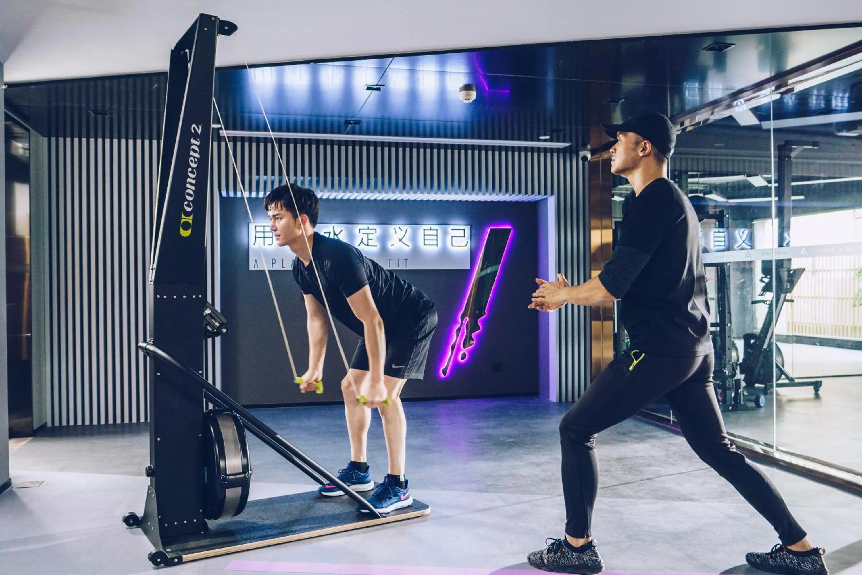 Fitness centre/facilities in Atour Hotel Gangding Metro Station Taikoo Hui Tianhe Guangzhou