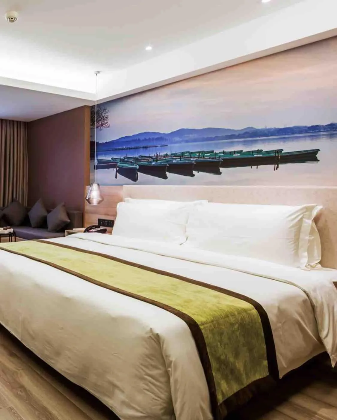Bed in Atour Hotel Shenzhen Nanshan Coast City