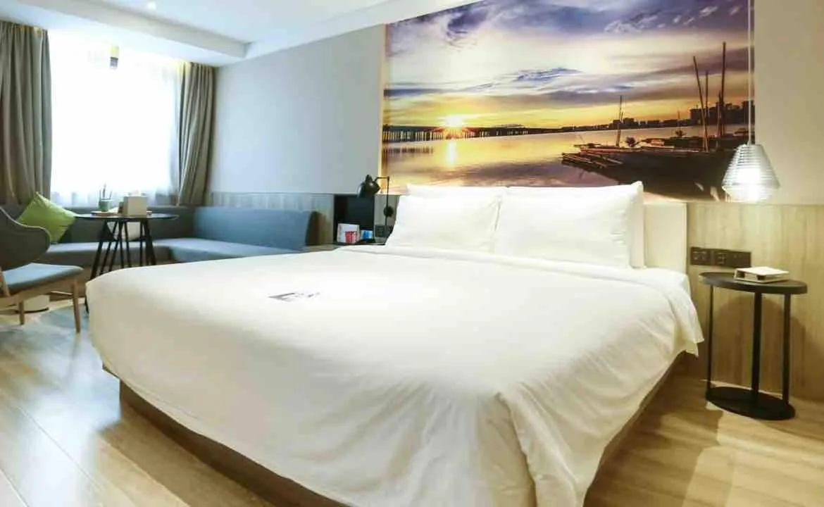 Bed in Atour Hotel Shenzhen Nanshan Coast City