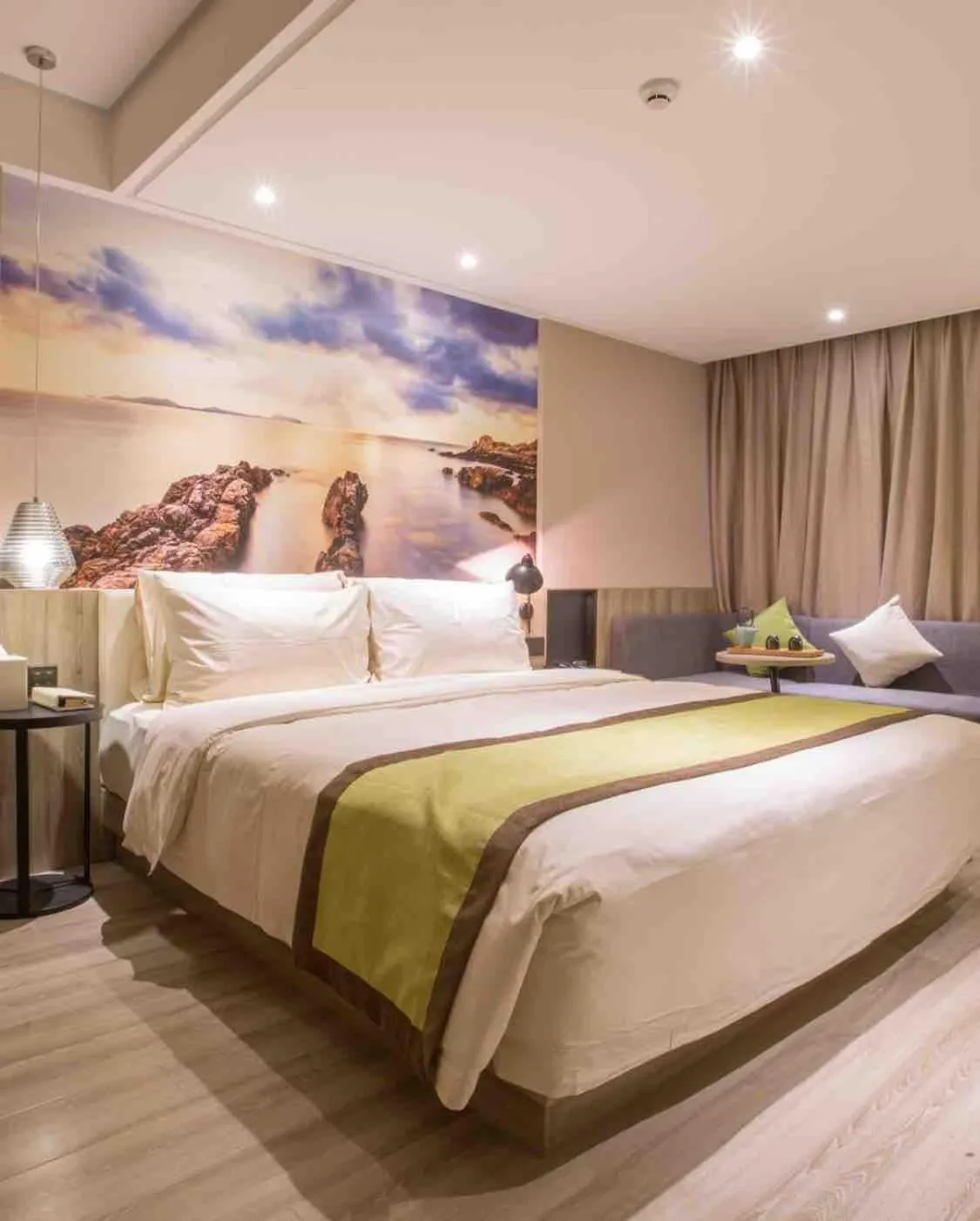 Bed in Atour Hotel Shenzhen Nanshan Coast City