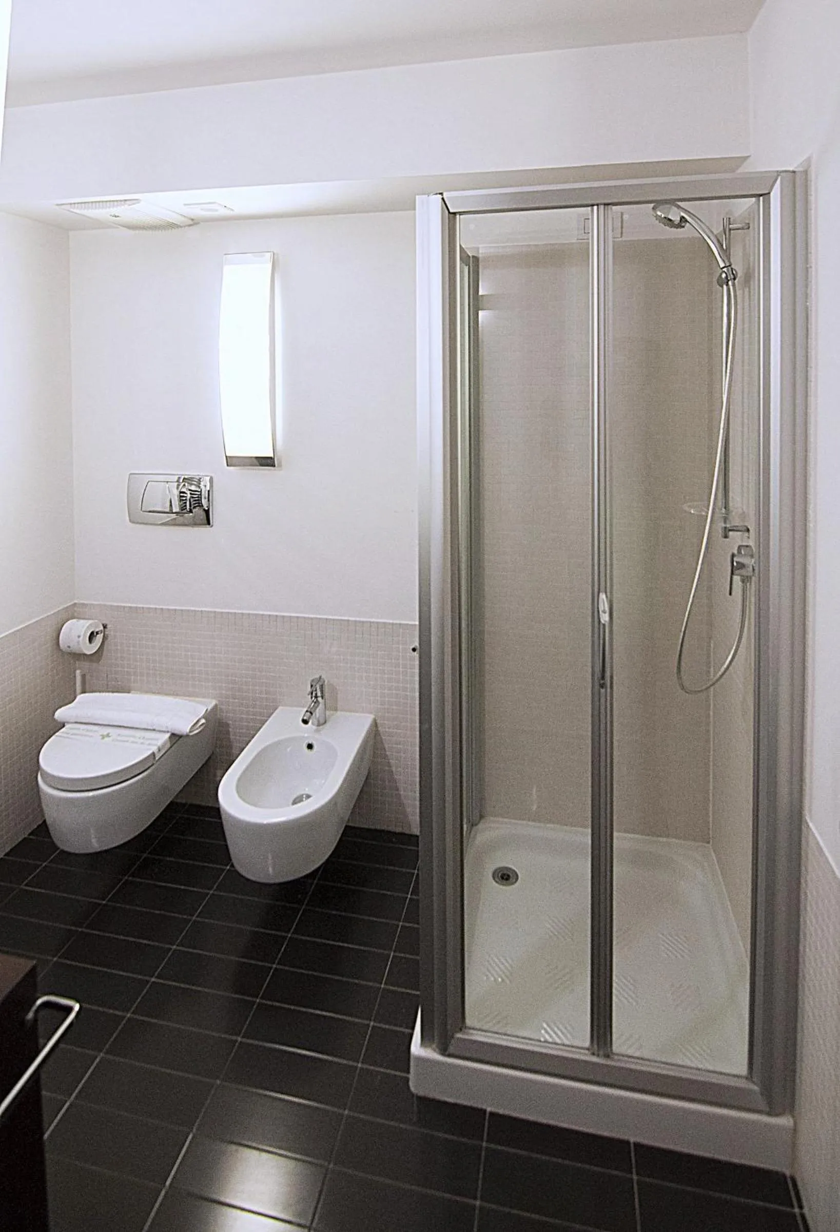 Shower in BB Hotels Aparthotel Desuite