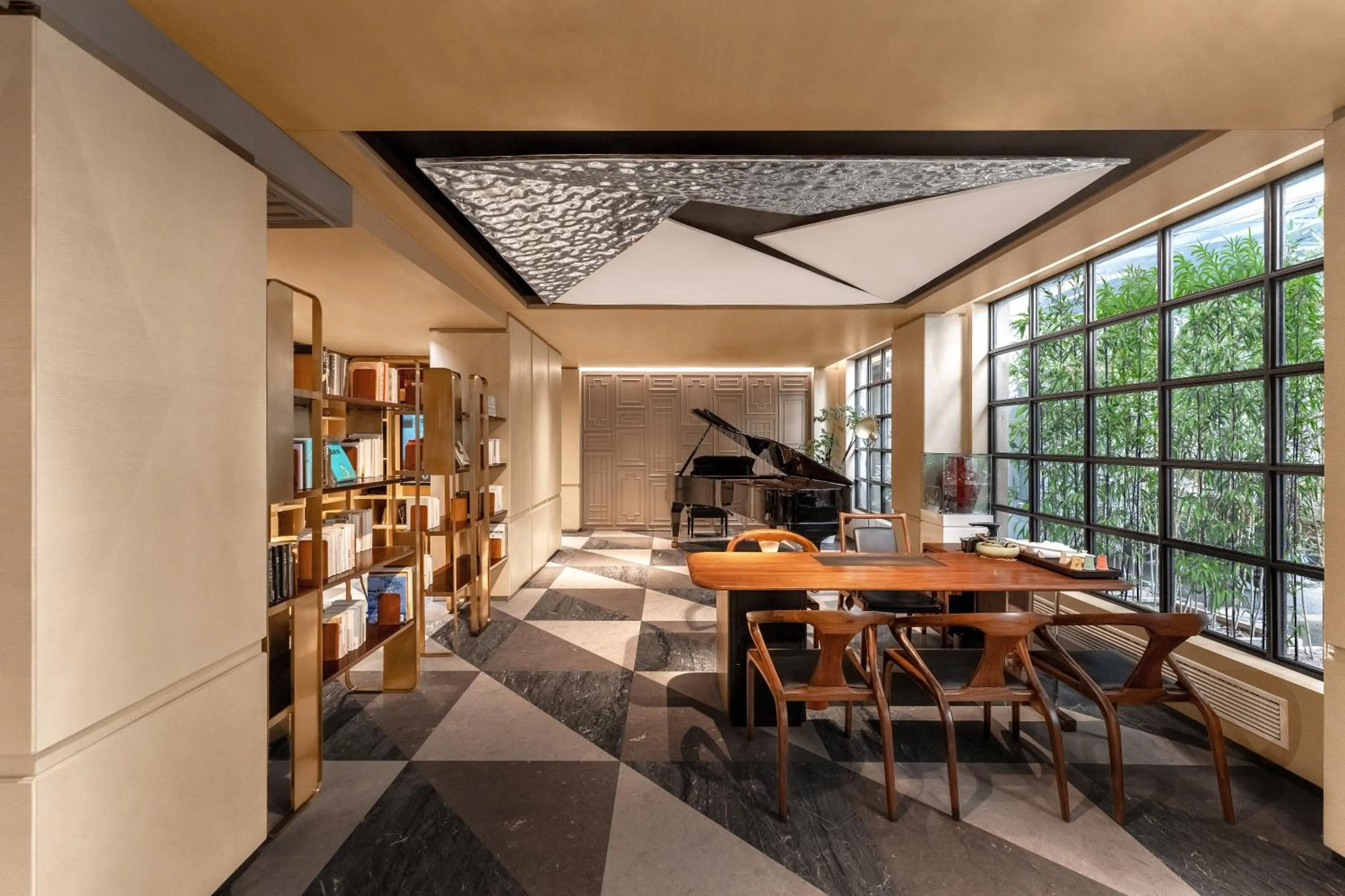 Lobby or reception in Atour Hotel Nanjing East Road