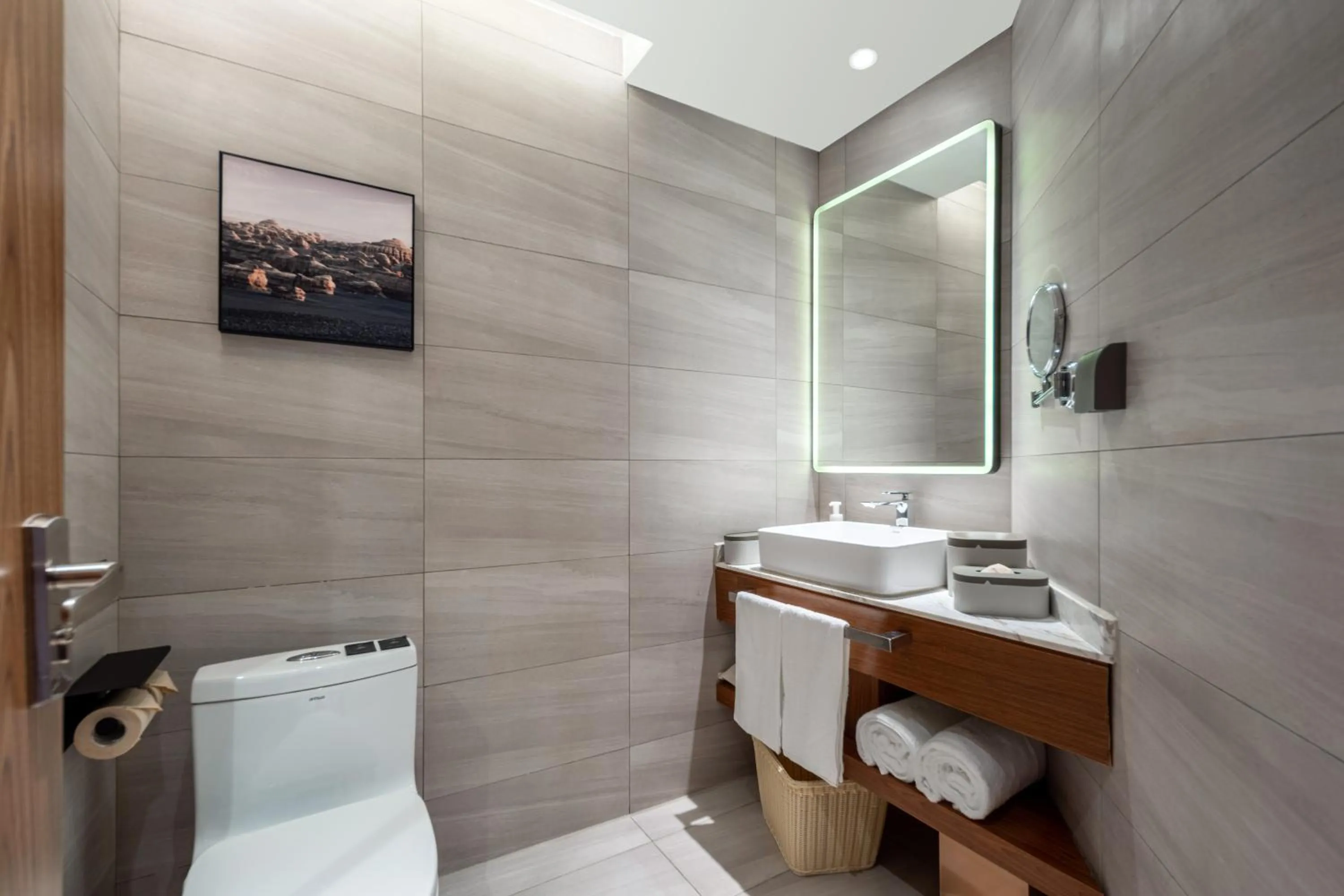 Toilet in Atour X Hotel Shanghai Lujiazui Binjiang Avenue