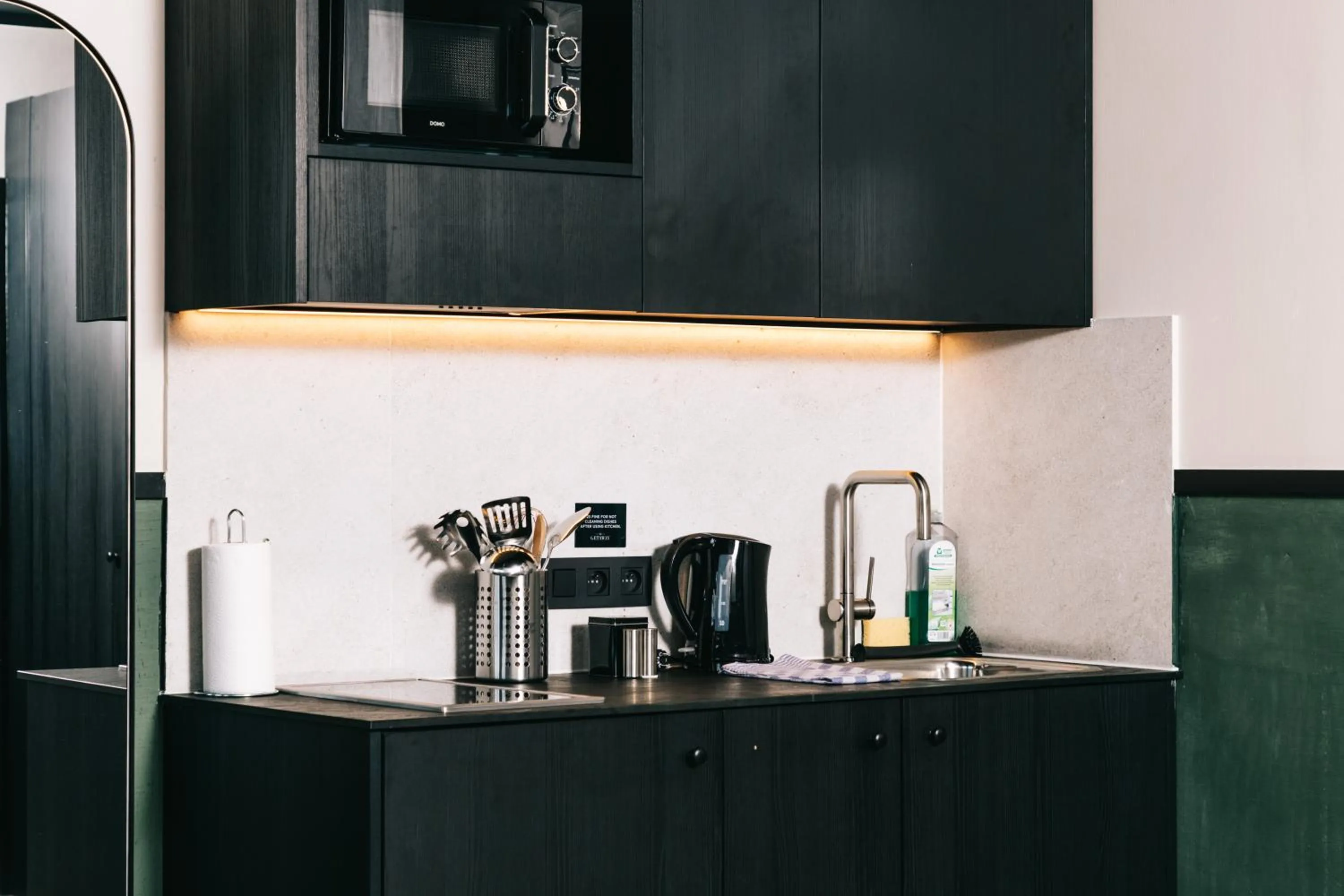 Coffee/tea facilities in Getaway Liège