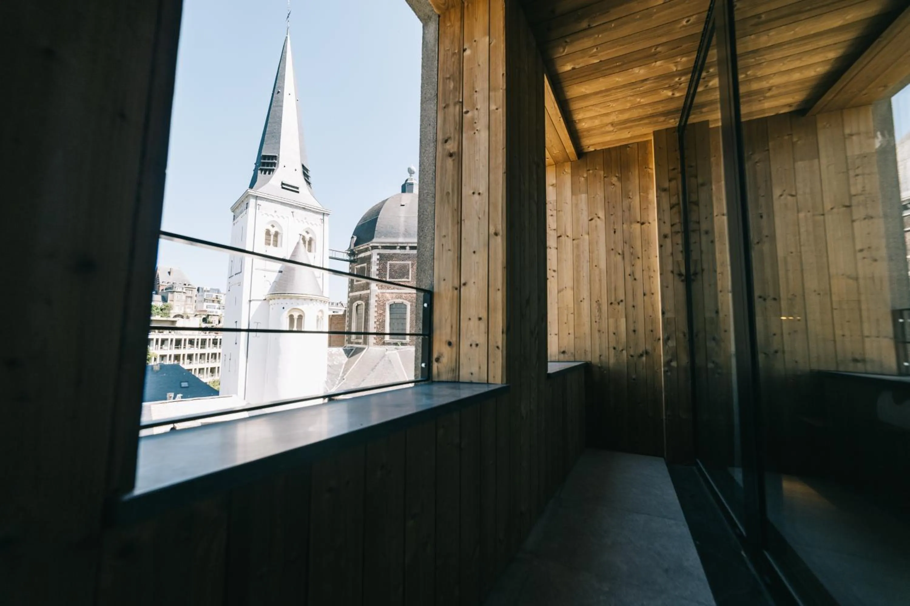 View (from property/room) in Getaway Liège
