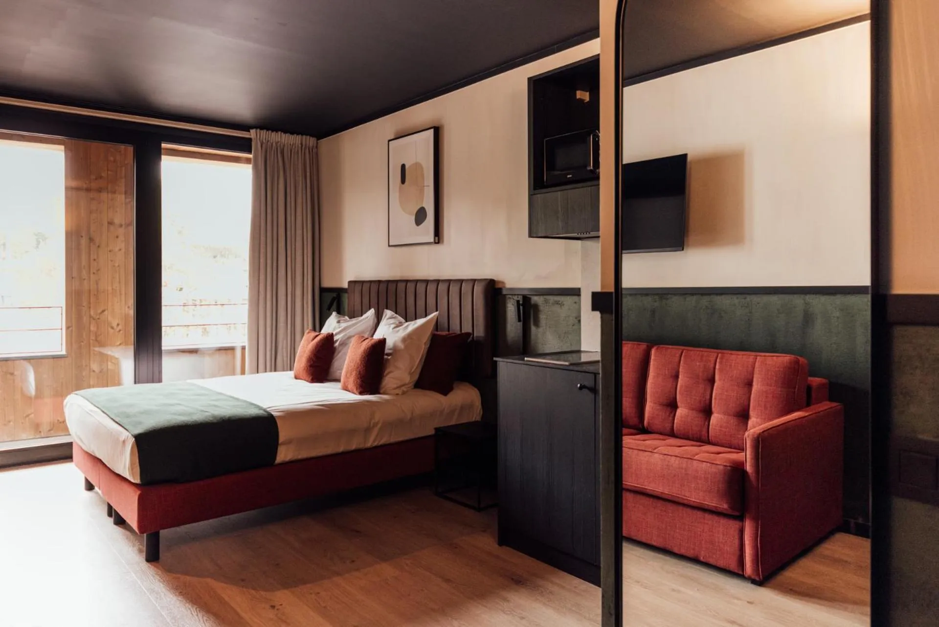 Bed in Getaway Liège