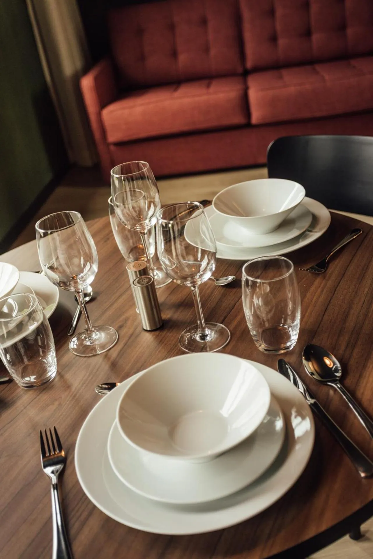 Seating area in Getaway Liège