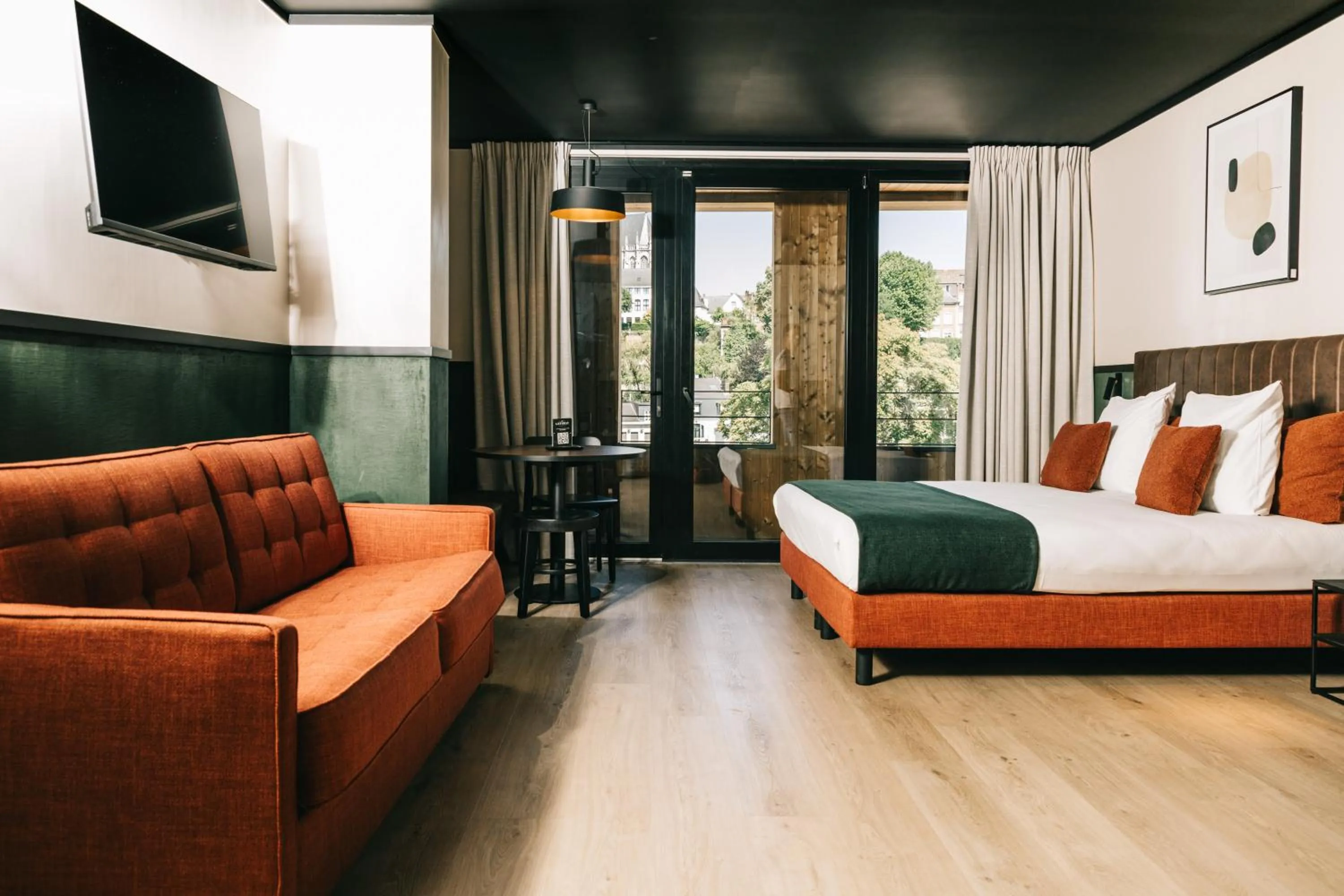 Bed in Getaway Liège