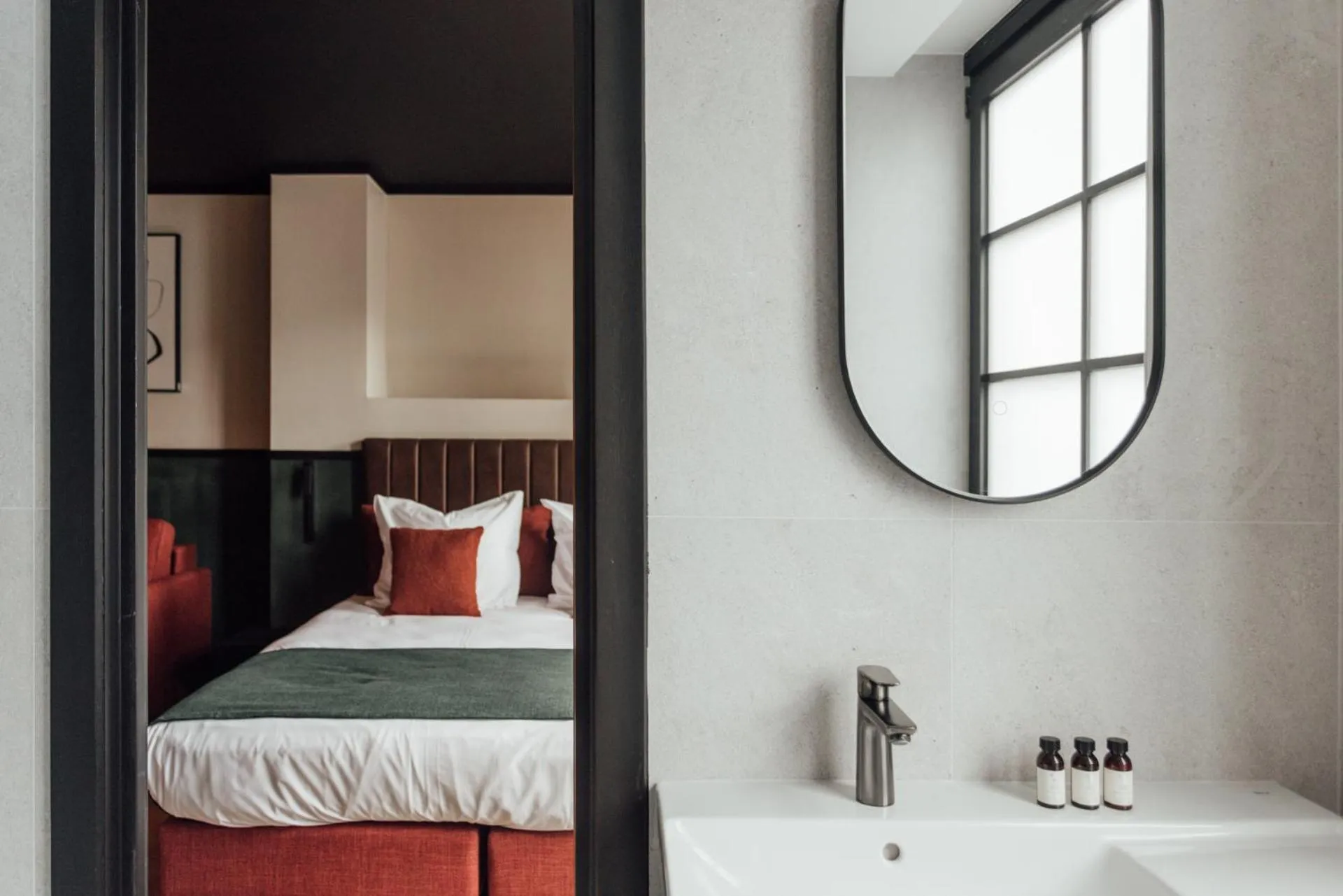 Bed in Getaway Liège