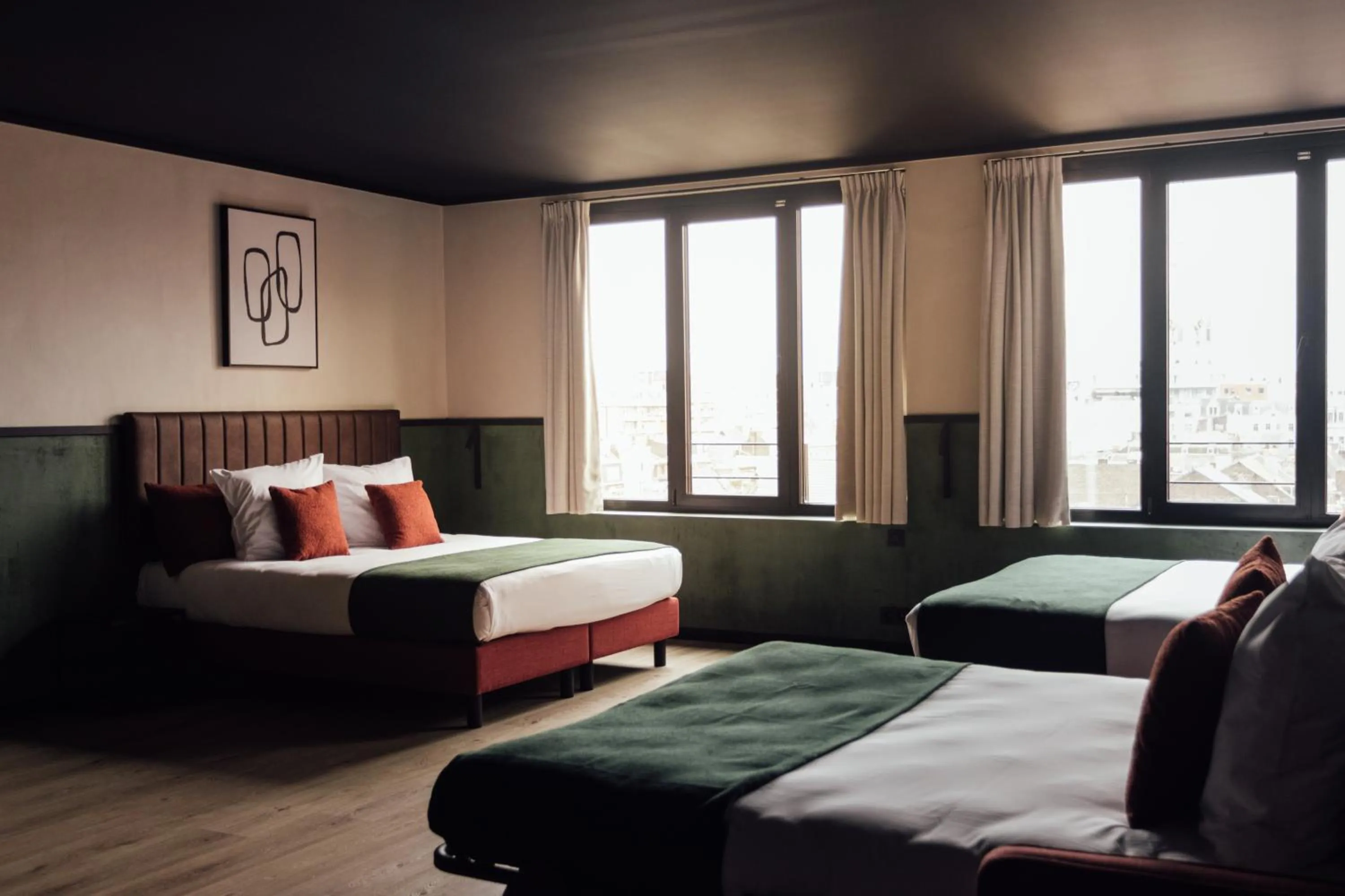 Bed in Getaway Liège