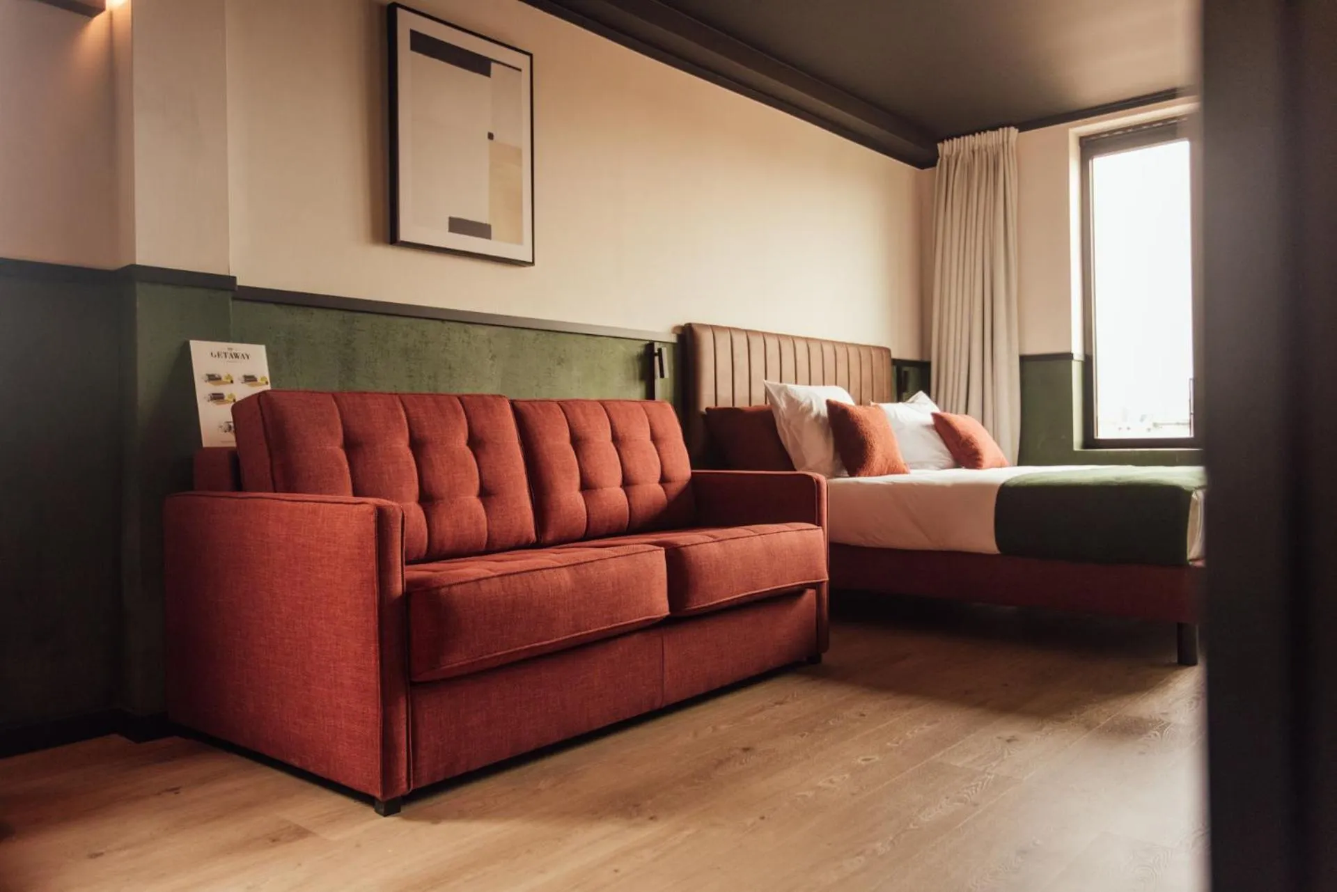 Bed in Getaway Liège