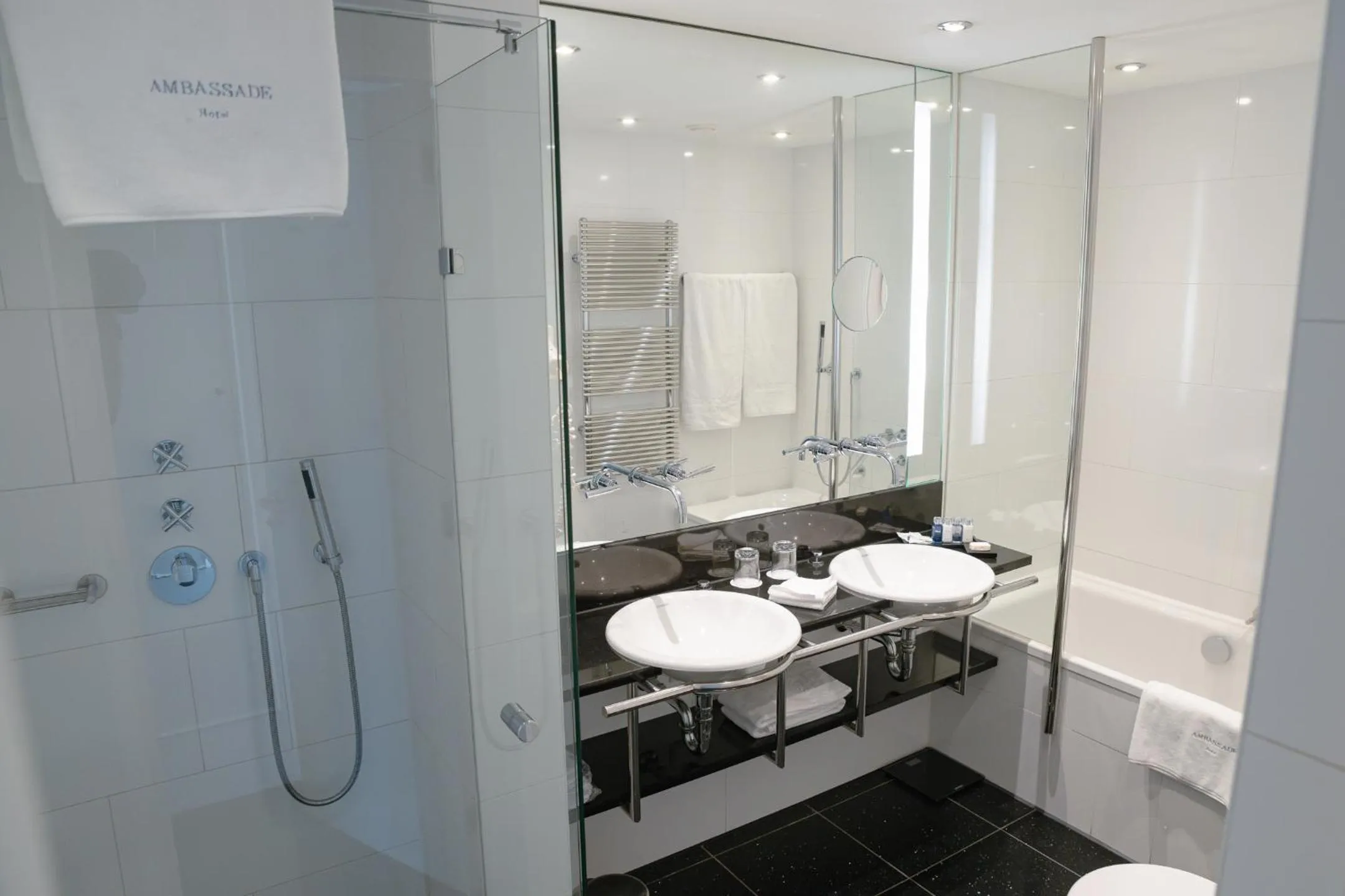 Bathroom in Ambassade Hotel