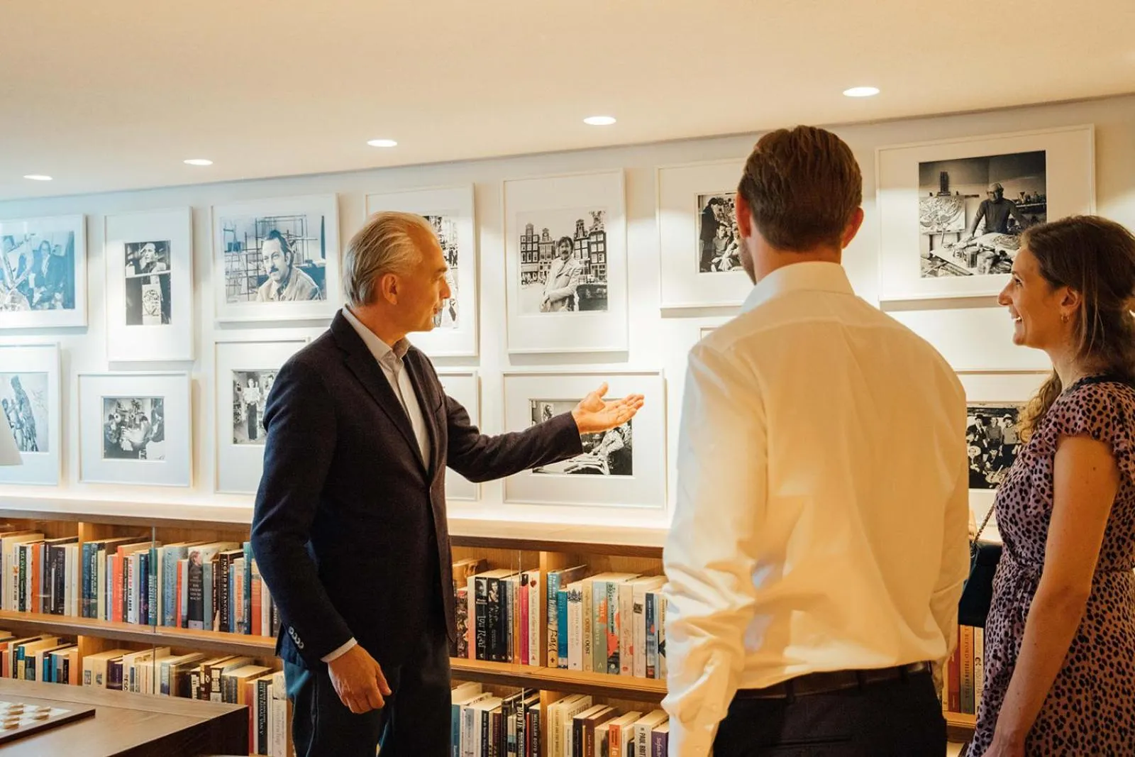 Library in Ambassade Hotel